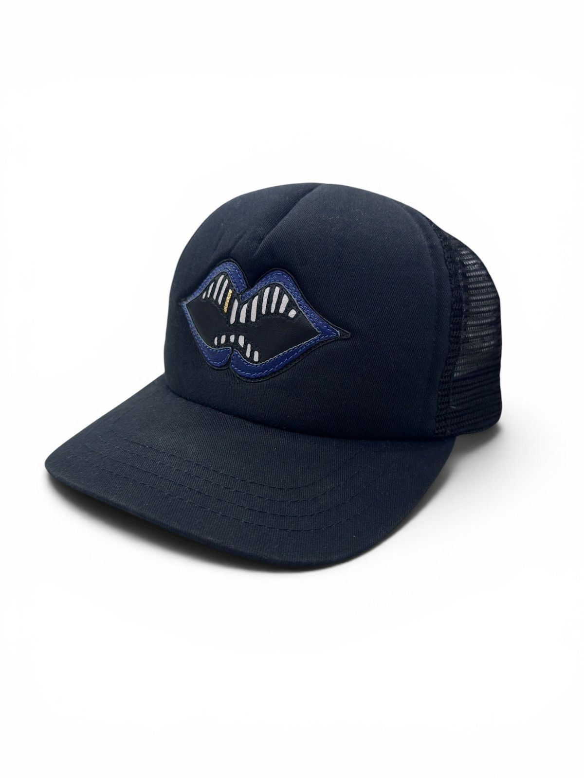 Chrome Hearts Chrome Hearts Blue Matty Boy Chomper Trucker Hat Size ONE SIZE - 1 Thumbnail