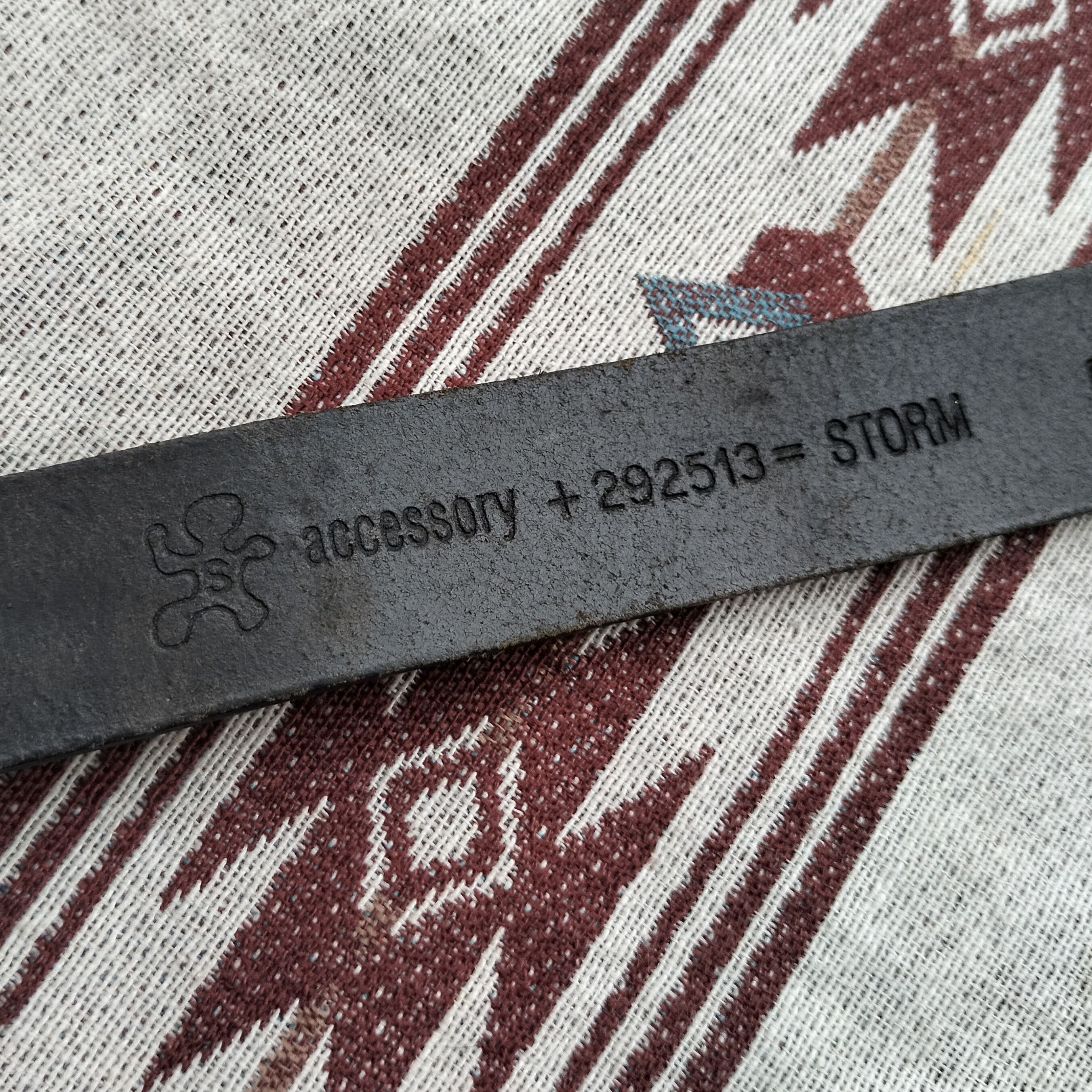 GOA Accessory + 292513 = Strom japan leather belt Size ONE SIZE - 7 Thumbnail