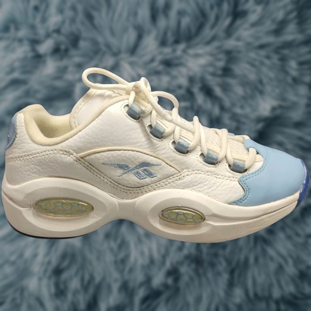 Reebok Reebok Question Low Iverson Patent Leather Sneakers Womens 5.5 Fluid Blue FY2345 S5.5 Womens Sneakers Blue 90s? Size US 6 / IT 36 - 1 Thumbnail