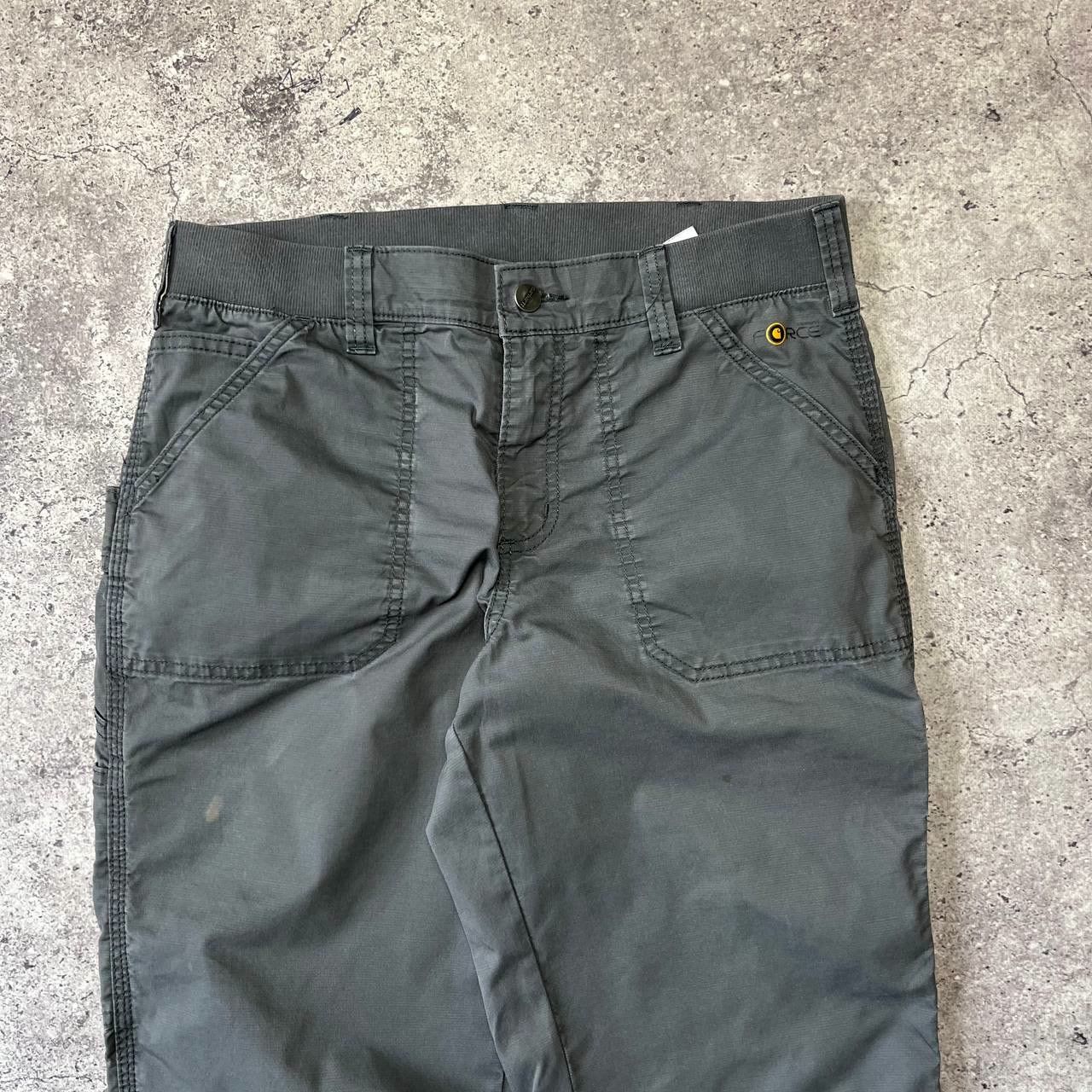 Carhartt Carhartt Work Wear Straight Light Gray Pants Size M Size US 30 / EU 46 - 4 Thumbnail