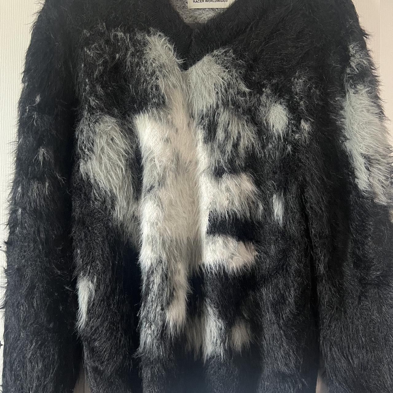 RACER WORLDWIDE Black cat sweater Mサイズ