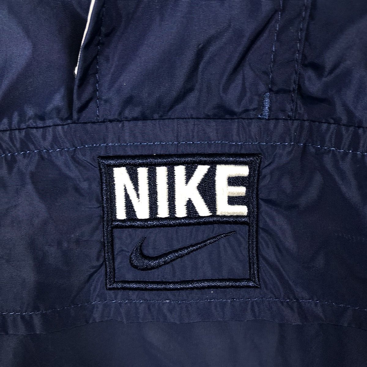 Nike 🔥Vintage Nike Winbreaker Anorak Centre Logo Big Swoosh Size US XL / EU 56 / 4 - 14 Thumbnail