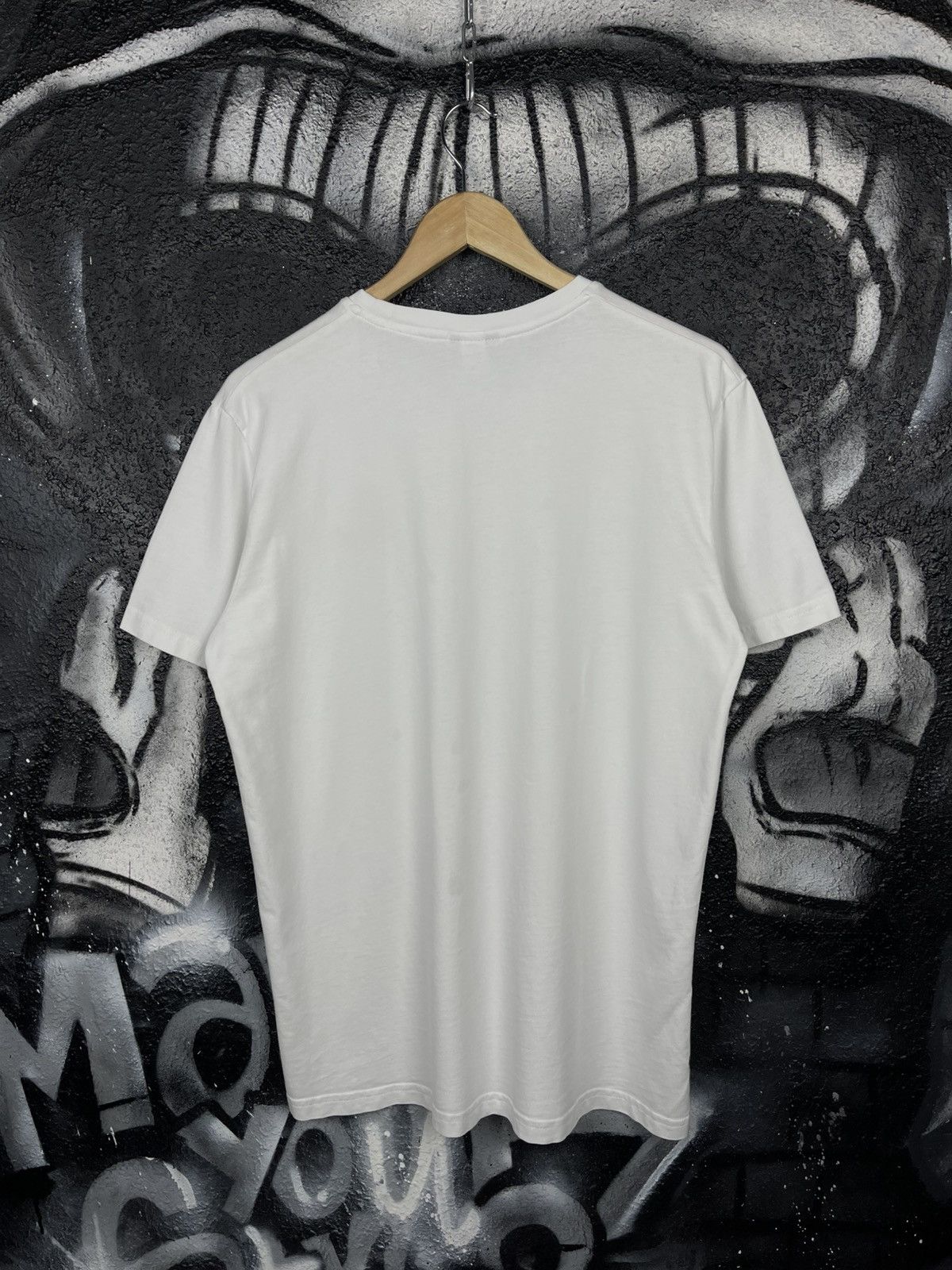 Percival Percival Embroidered Egg Cup White T-Shirt Men’s Size M Size US M / EU 48-50 / 2 - 6 Thumbnail