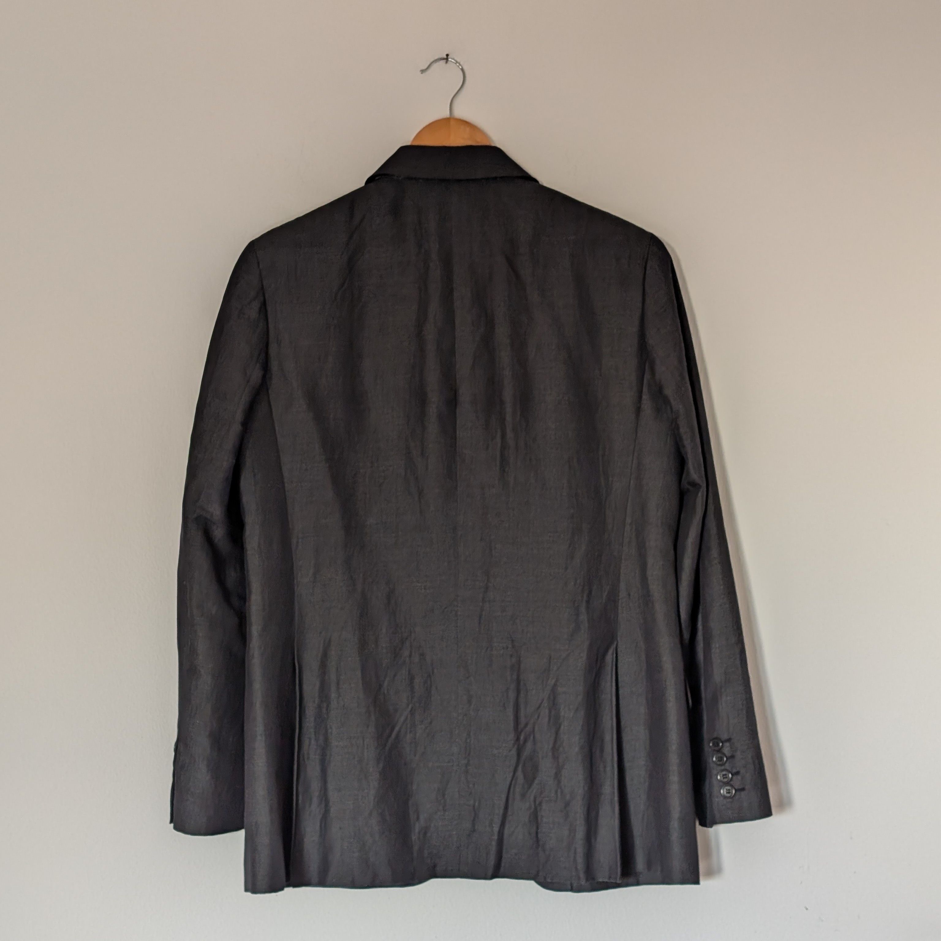 1990s Helmut Lang silk and linen blazer