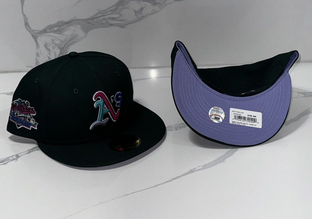 New Era New Era 59fifty Oakland A’s 1989 World Series Hat 7 1/4 Size ONE SIZE - 2 Thumbnail
