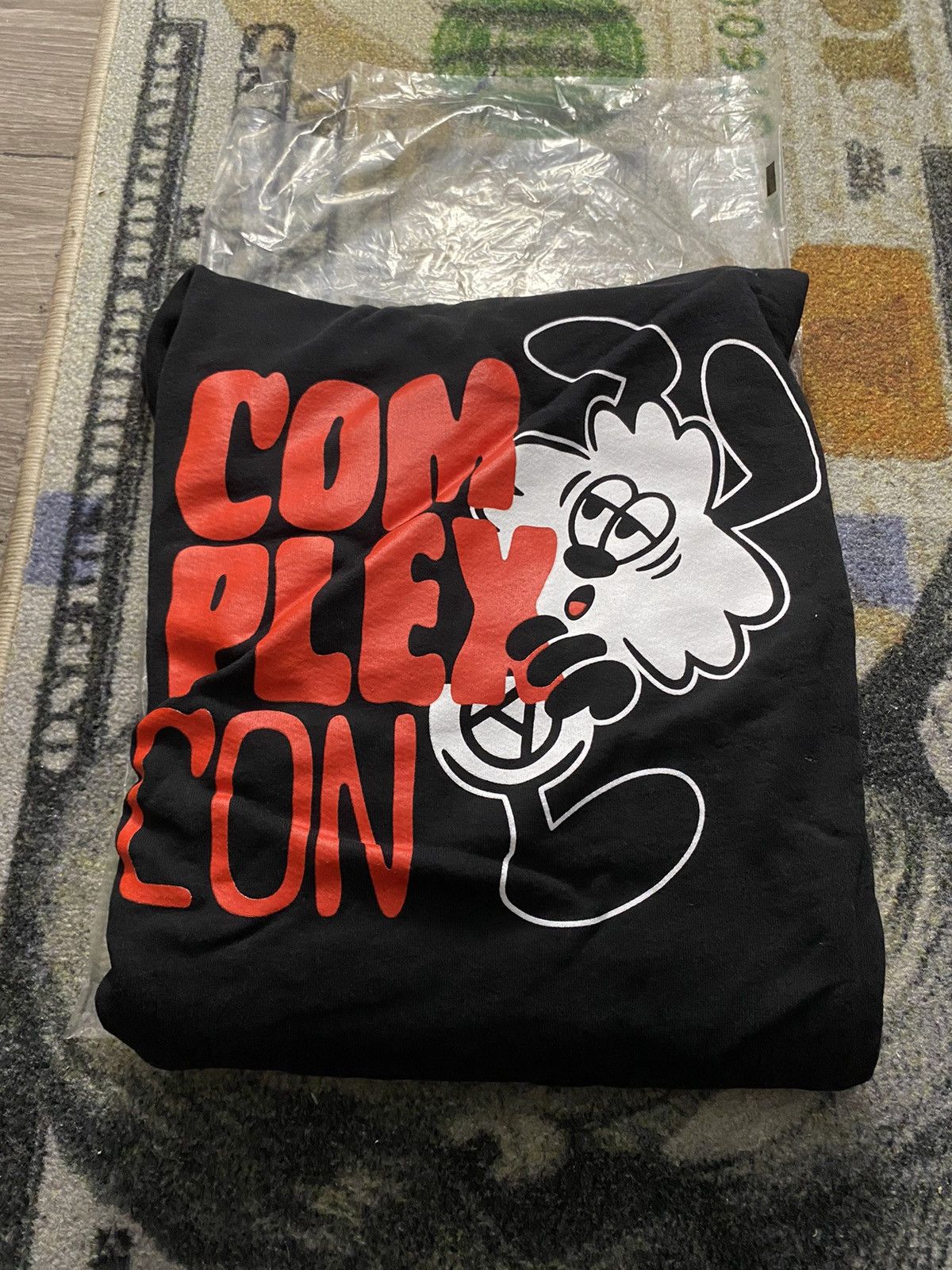 Complex ComplexCon x Verdy Vick Black Logo Graphic Hoodie Size US M / EU 48-50 / 2 - 2 Thumbnail