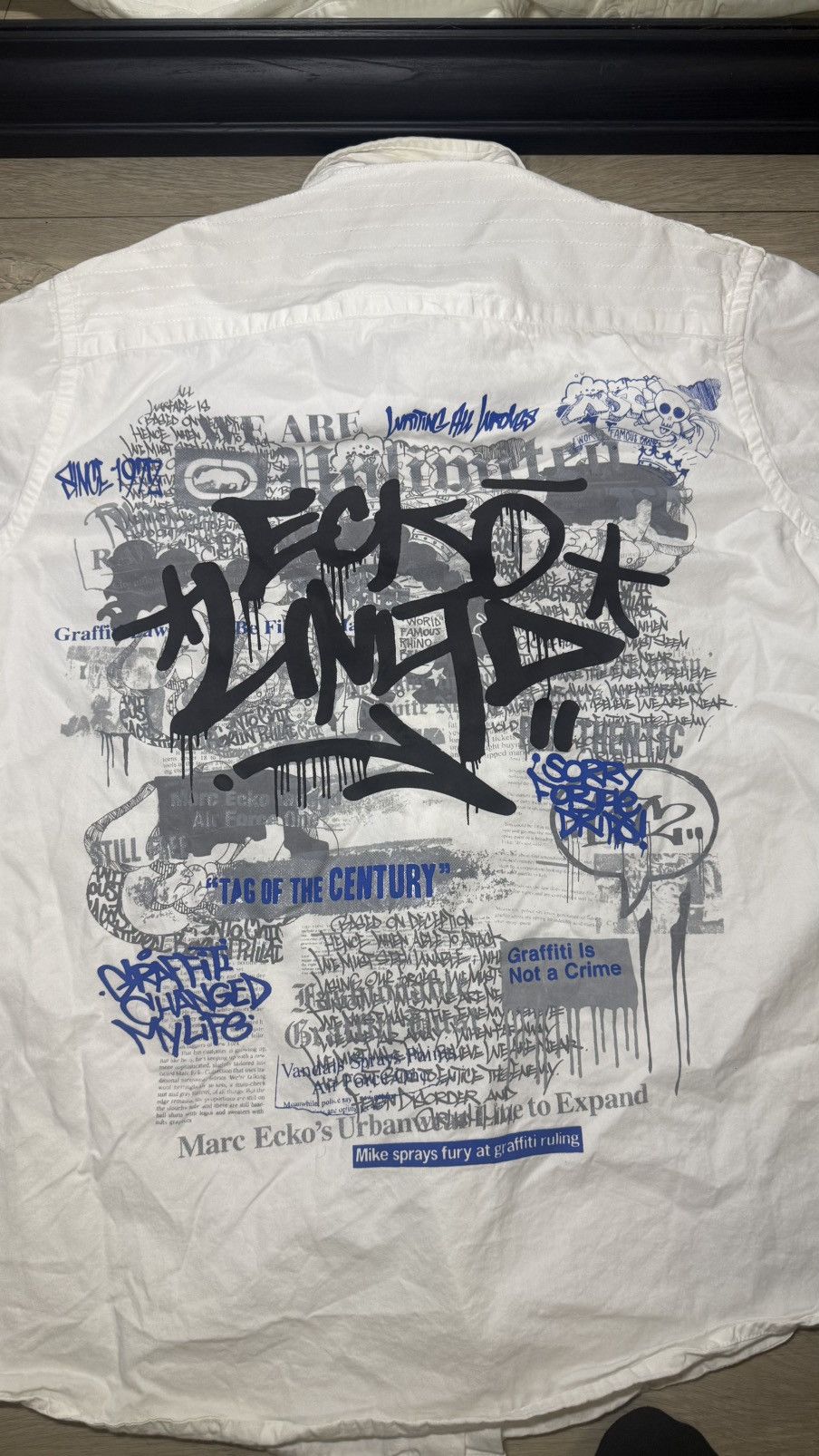 Ecko Unltd. Vintage / Y2K Ecko Unlimited Embroidered Logo Shirt Size US L / EU 52-54 / 3 - 2 Thumbnail