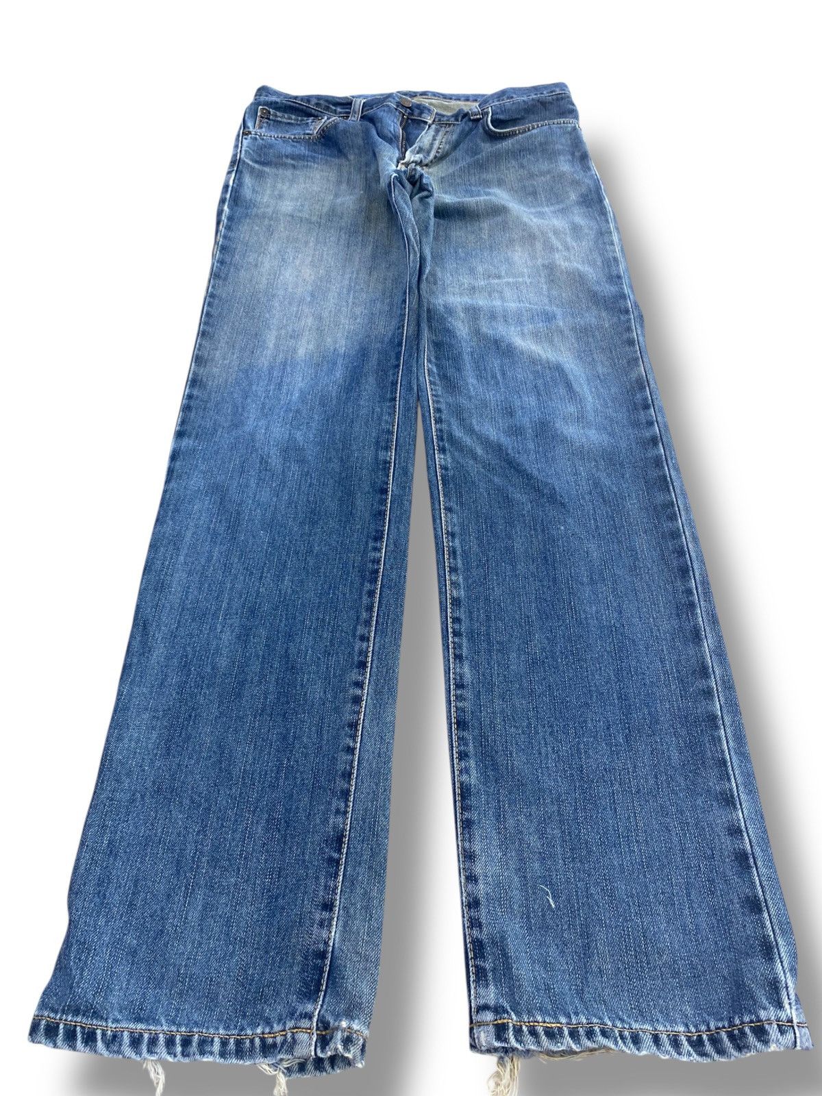 Edwin Edwin Acid Blue Wash Style Loose Jeans Size US 34 / EU 50 - 1 Thumbnail
