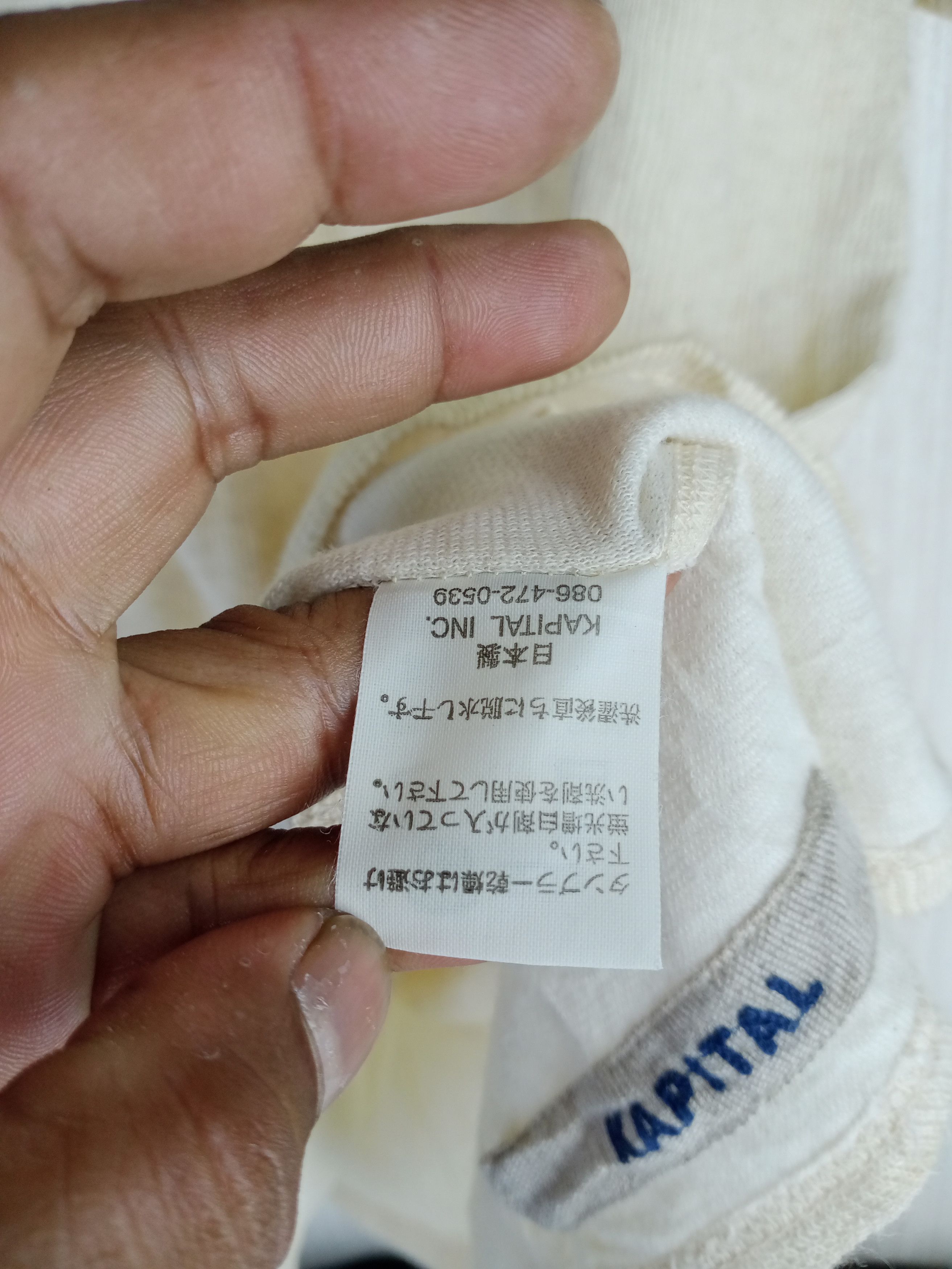 Kapital Kapital Brigade Linen Tshirt Size US M / EU 48-50 / 2 - 6 Thumbnail