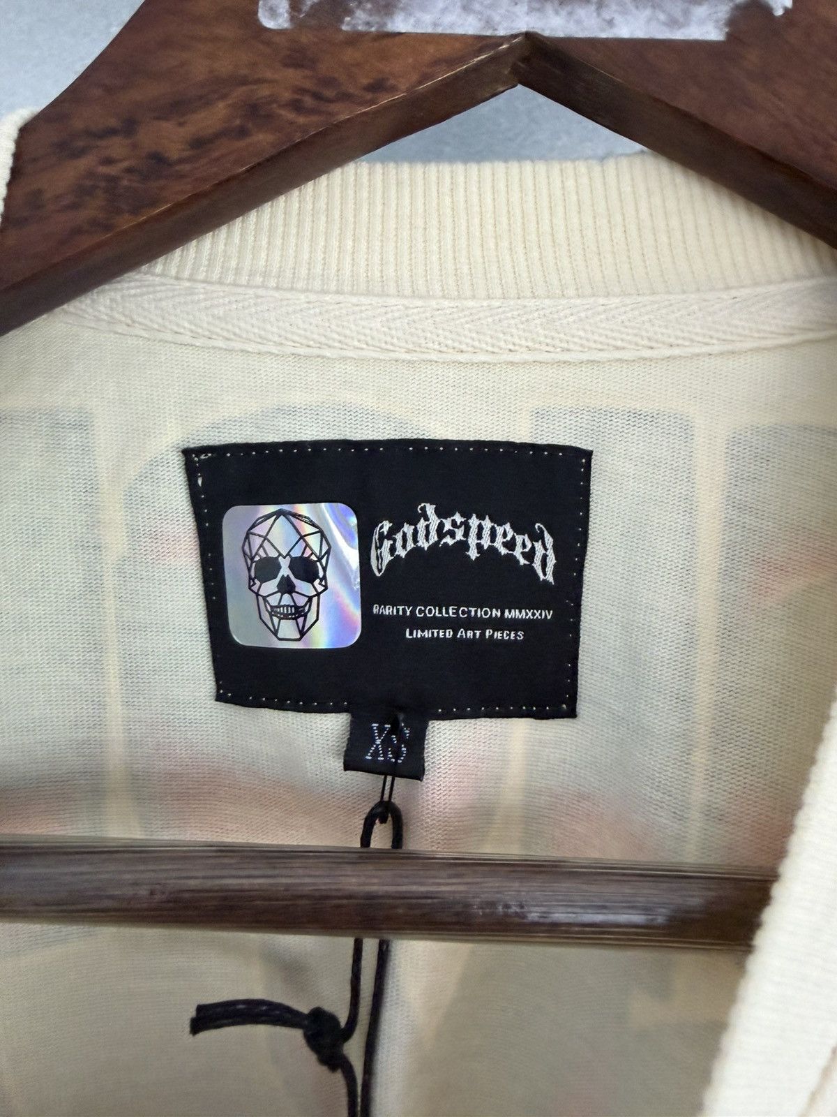 Godspeed Godspeed Galaxsee T-Shirt Bone Size US XS / EU 42 / 0 - 2 Thumbnail