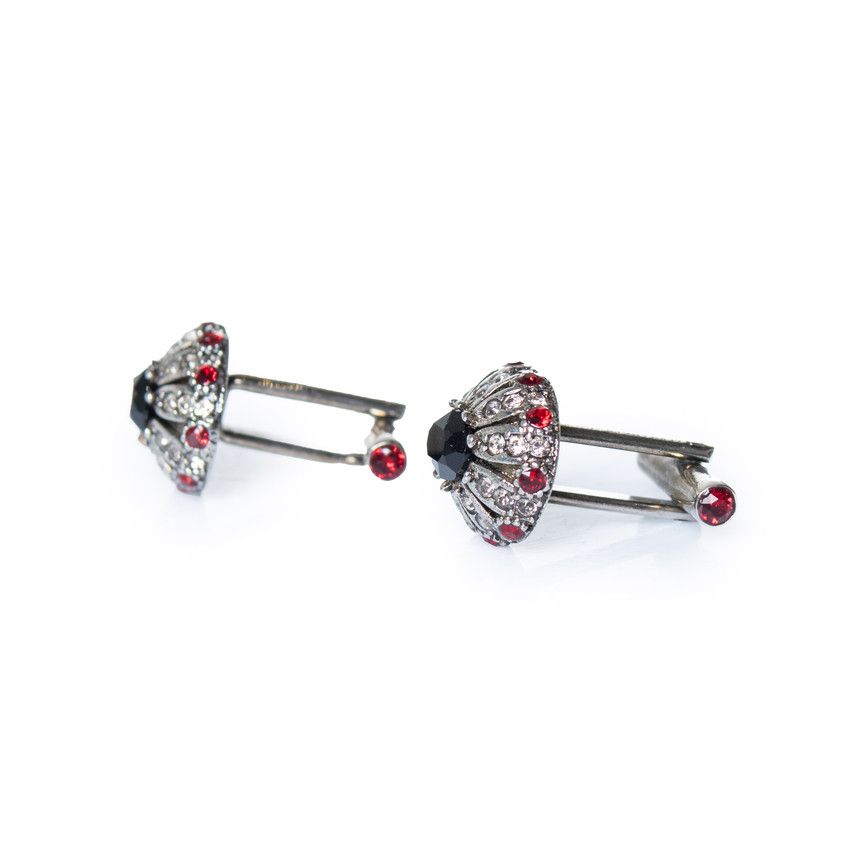 Alexander McQueen Alexander McQueen, cufflinks with stones Size ONE SIZE - 2 Thumbnail