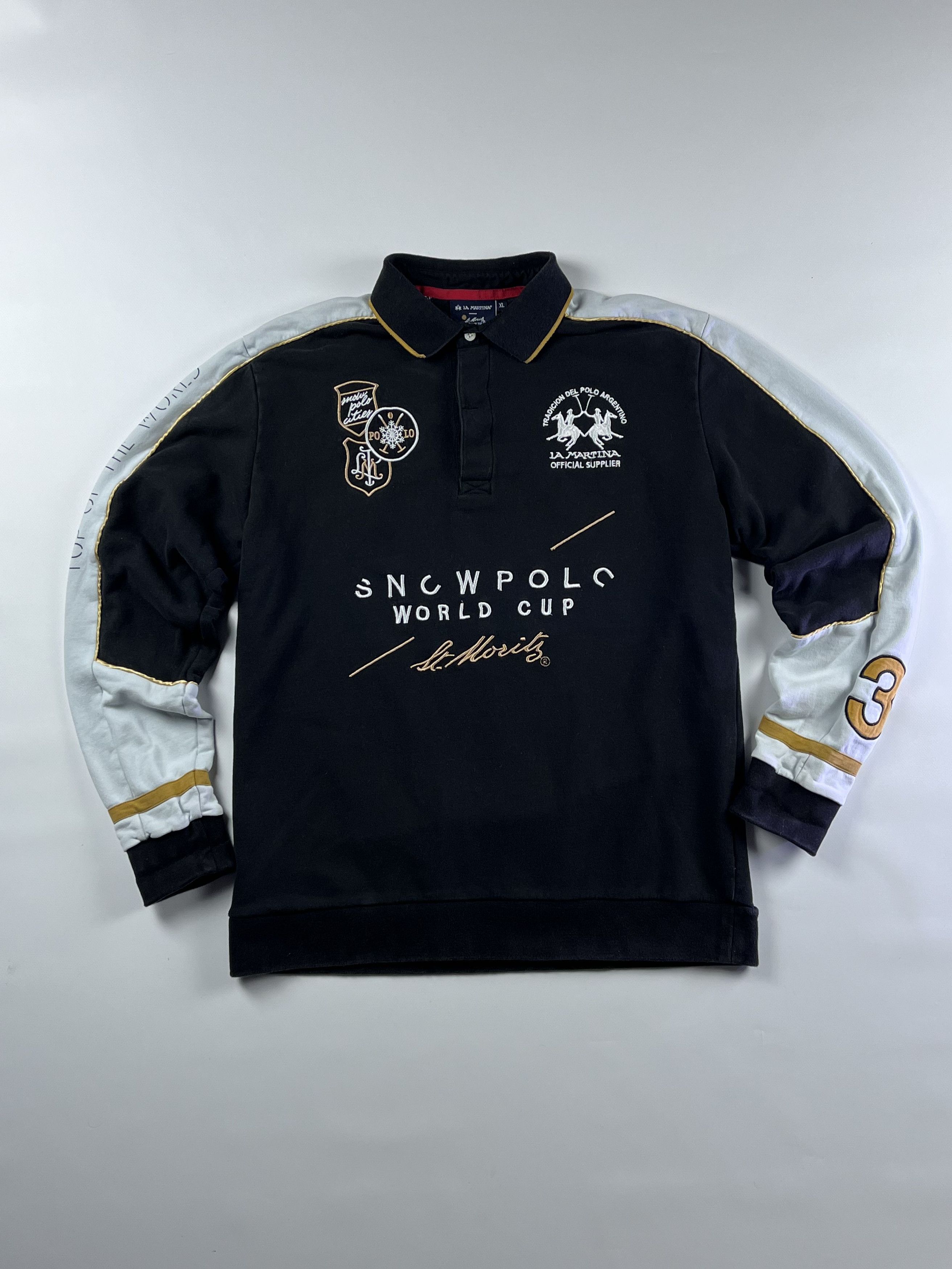 La Martina La Martina Snow Polo WorldCup St.Moritz Size US L / EU 52-54 / 3 - 2 Thumbnail