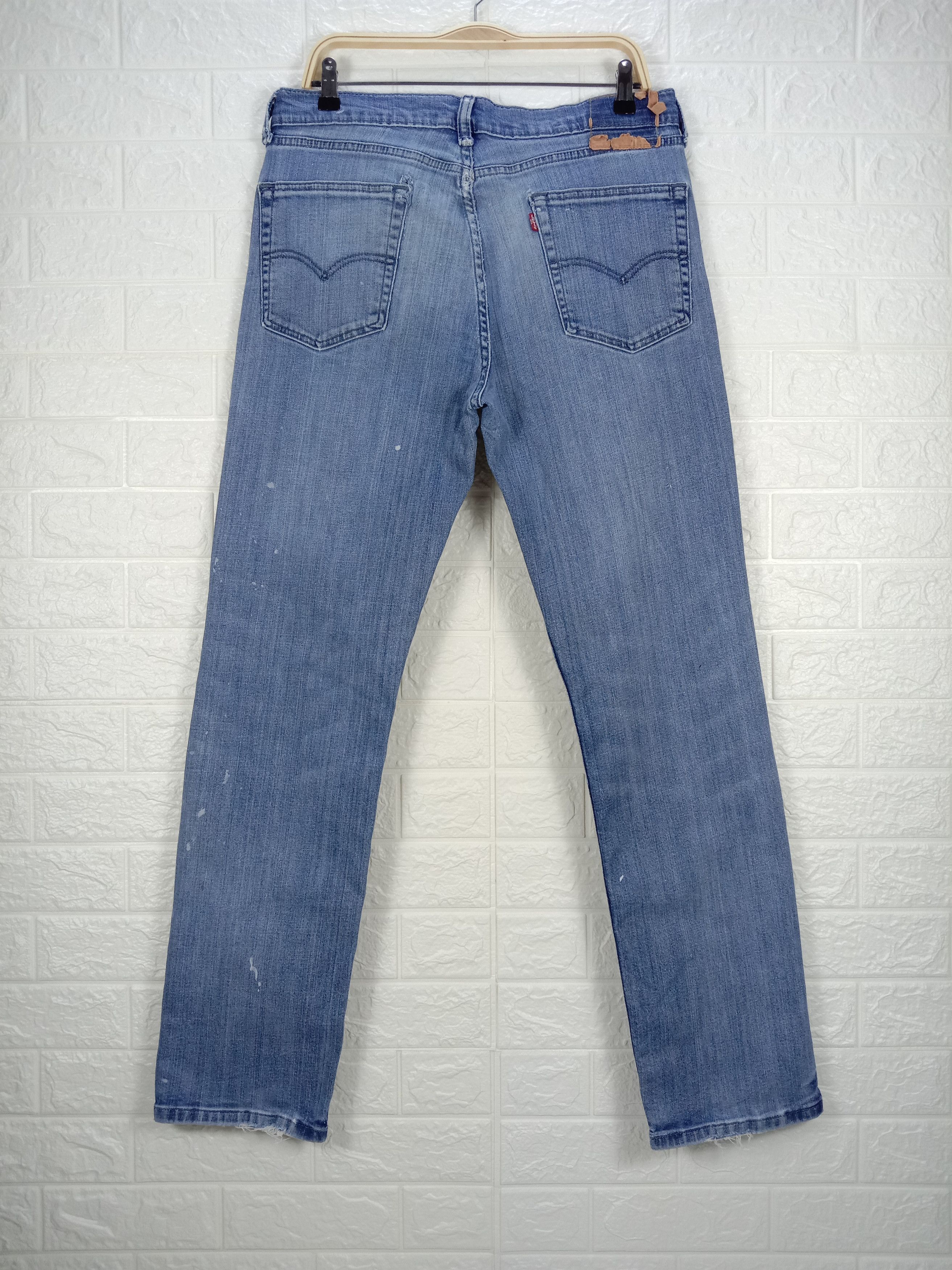 Levi's Vintage Levi's 514 Jeans Blue Wash Straight Fit Denim Size US 34 / EU 50 - 5 Thumbnail