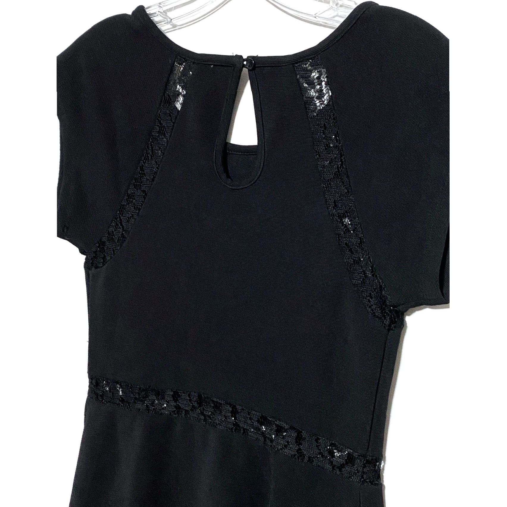 Bar III Lace Peekaboo Waist LBD Women M Whimsigoth Grunge Emo Dress -  hmcgarage.com