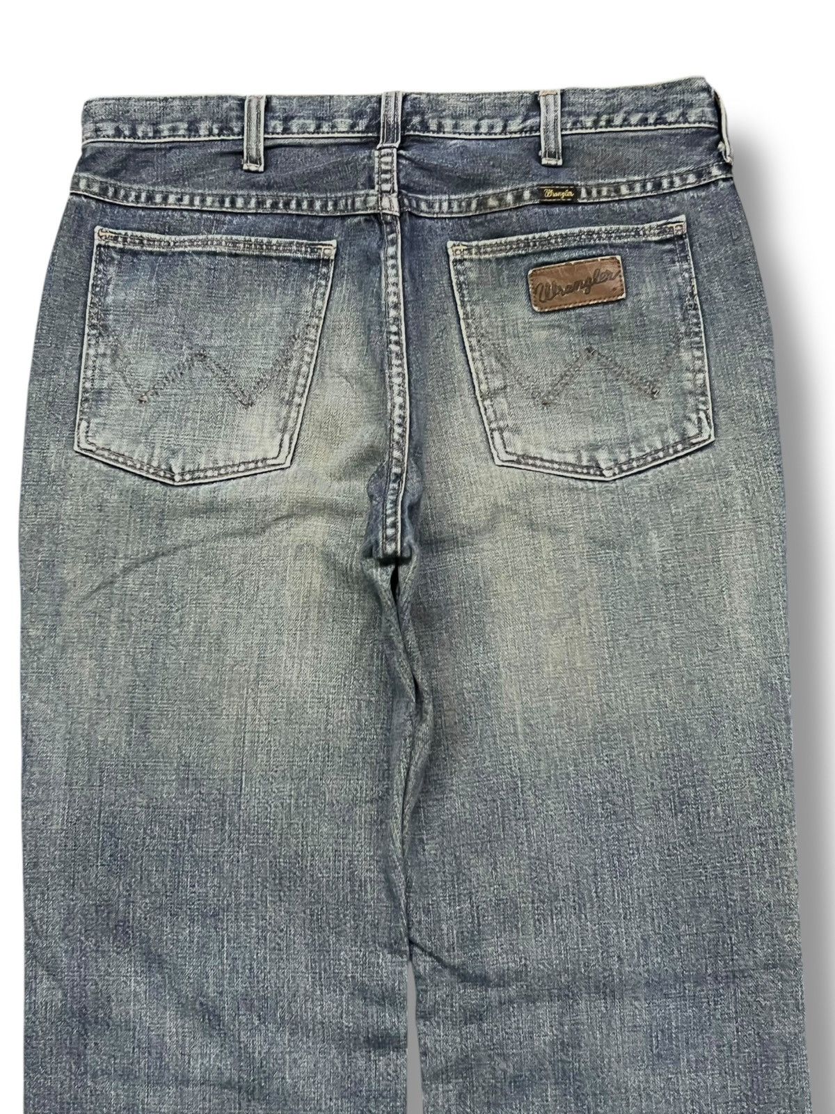 Wrangler Vintage Wrangler Japan - Faded Wash, Boocut Wide Leg Jeans Size US 32 / EU 48 - 5 Thumbnail