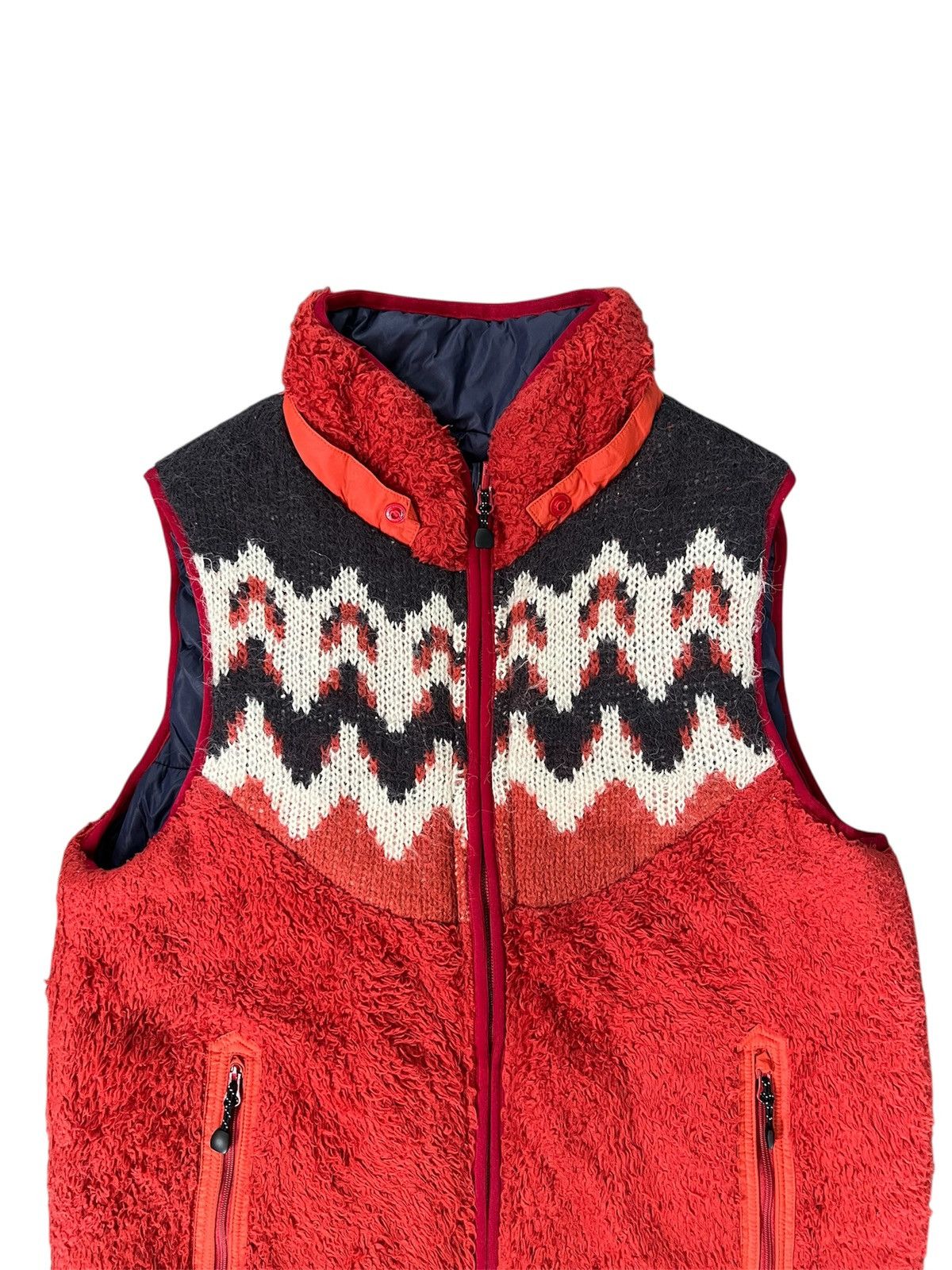 Japanese Brand Kriff Mayer Reversible Puffer Vest Size US L / EU 52-54 / 3 - 3 Thumbnail