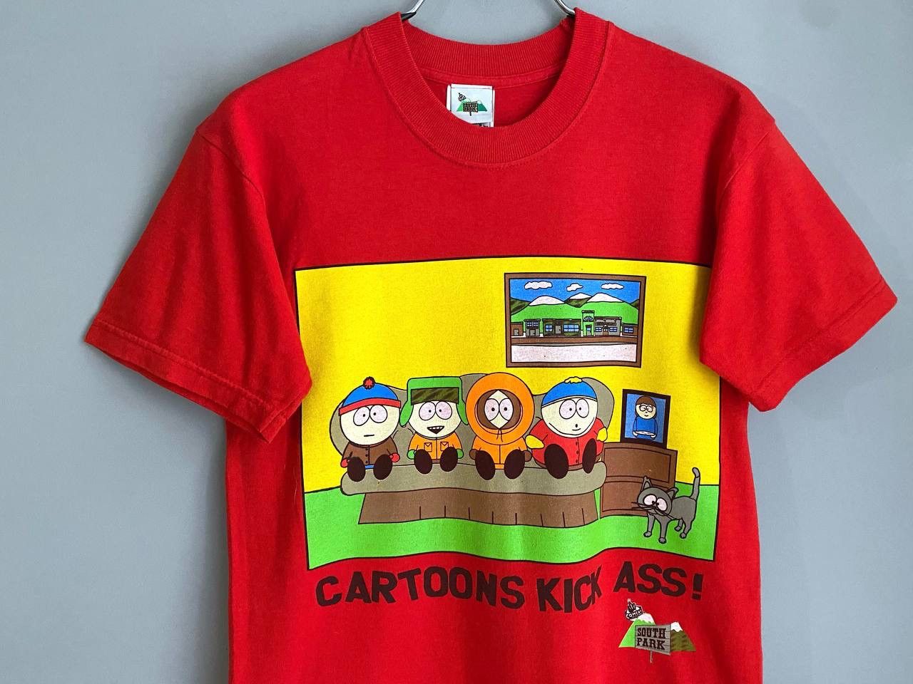 Vintage Vintage Screen Stars 90s South Park Cartoon T-Shirt, Size S Size US S / EU 44-46 / 1 - 3 Thumbnail