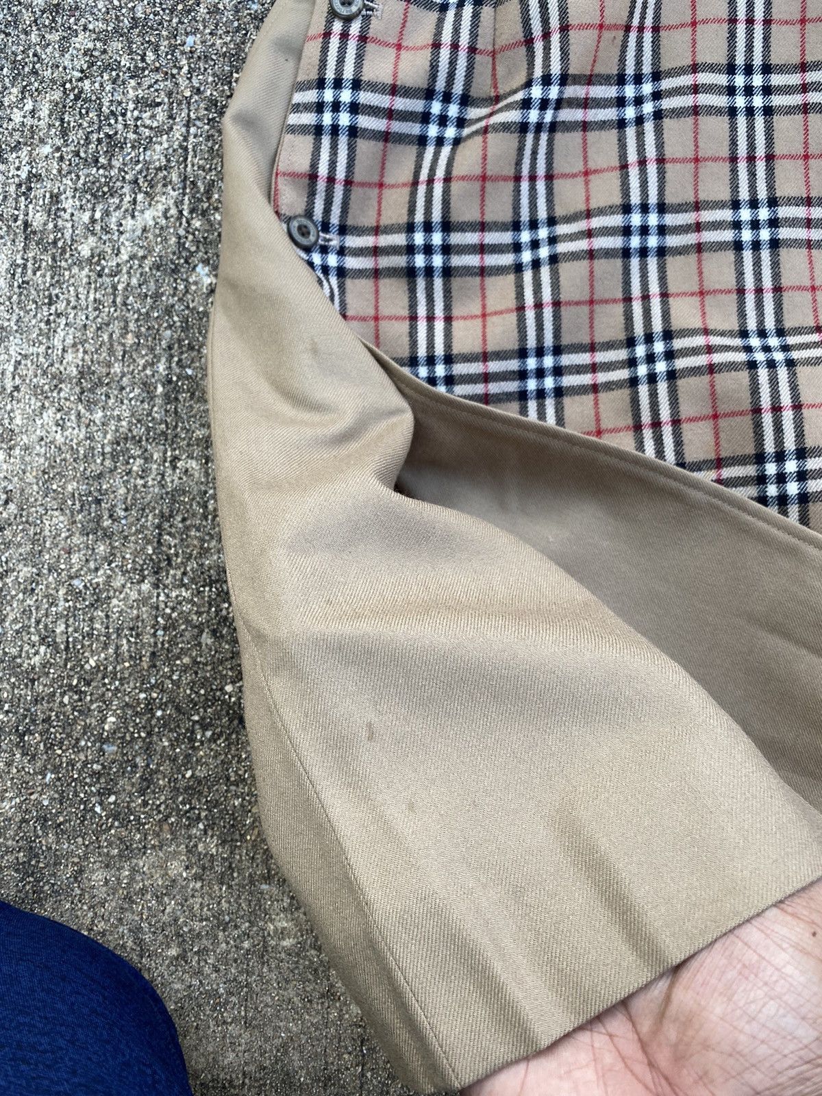 Burberry × Vintage Vintage Burberry Nova Check Short Pants Size 27" / US 4 / IT 40 - 17 Thumbnail
