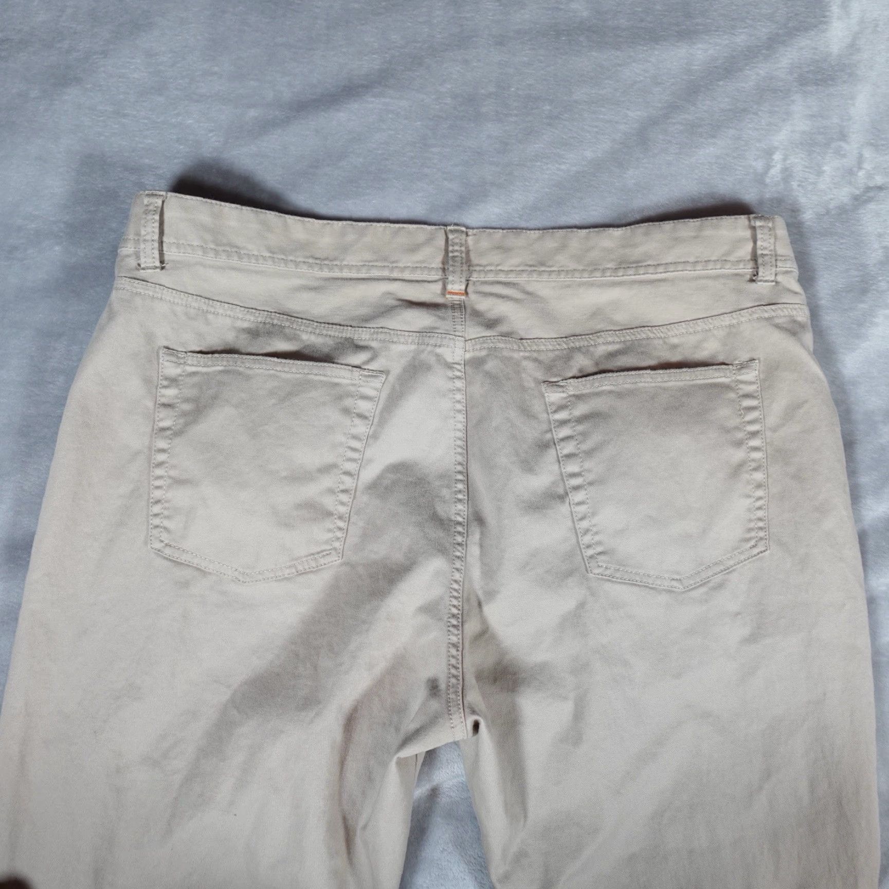 Vintage VINTAGE Stitch Golf Men’s 38x29 Straight Leg Khaki Pants Casual Fall Spring Summer 90s Mens Size US 38 / EU 54 - 5 Thumbnail