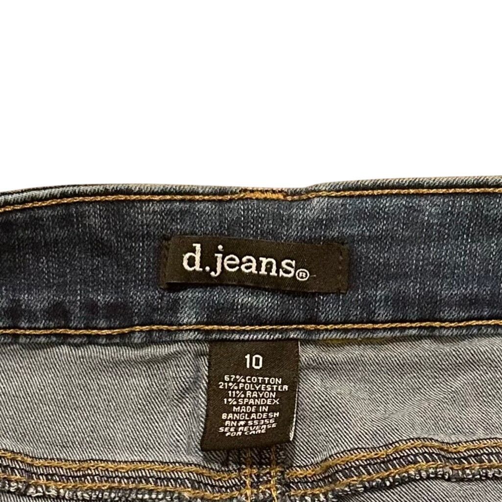 Other d.jeans Denim Shorts Womens Size 10 Blue Mid Rise Stretch Size 32" / US 10 / IT 46 - 4 Thumbnail
