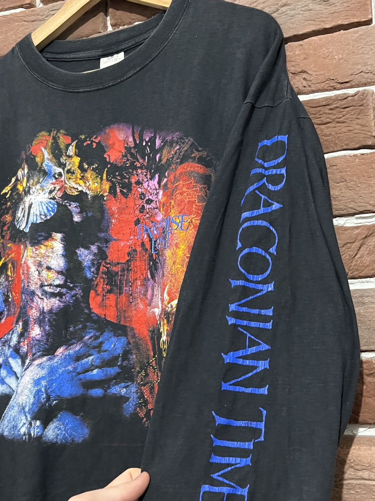 Band Tees Vintage Paradise Lost Draconian Times 90s Tee Cradle Filth Size US XL / EU 56 / 4 - 3 Thumbnail