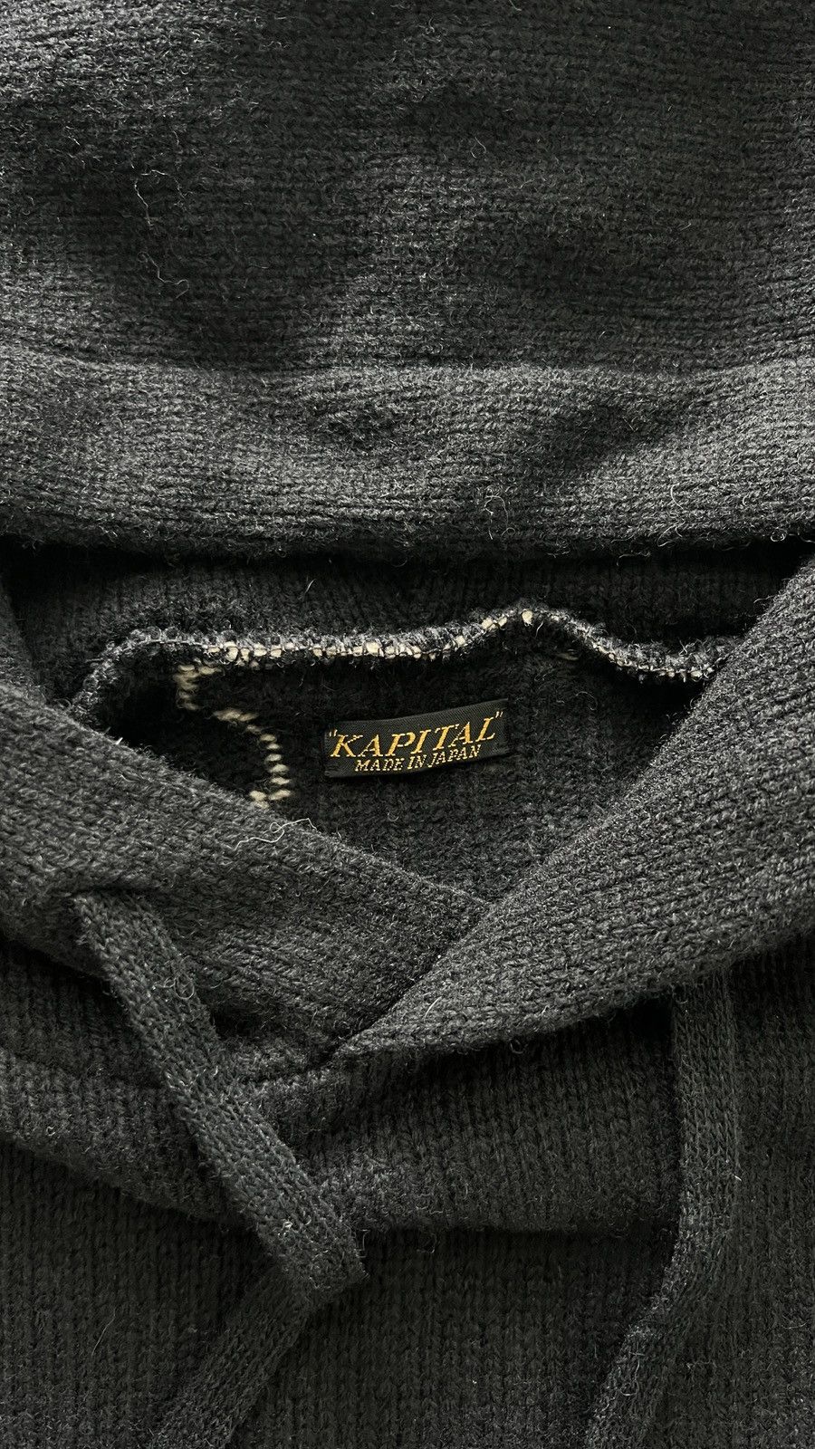 Kapital Kapital 5G Wool Bone Hood Sweater Size US S / EU 44-46 / 1 - 5 Thumbnail
