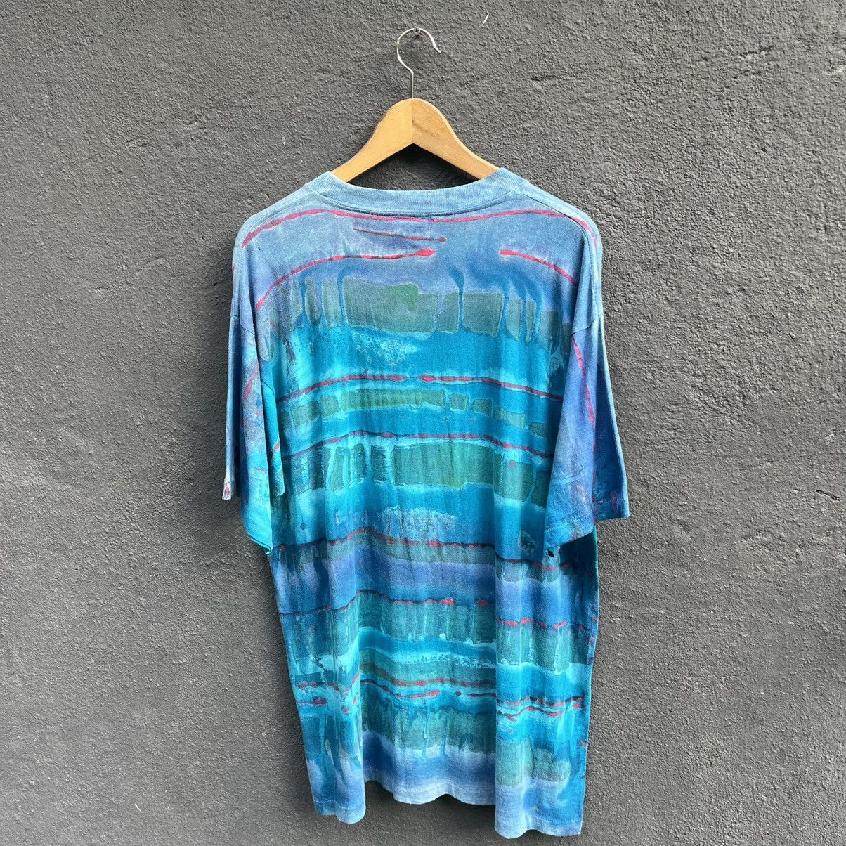Sun Surf Thrashed Faded Vintage 90s Local Motion Surfing Brand Tee Size US XL / EU 56 / 4 - 3 Thumbnail