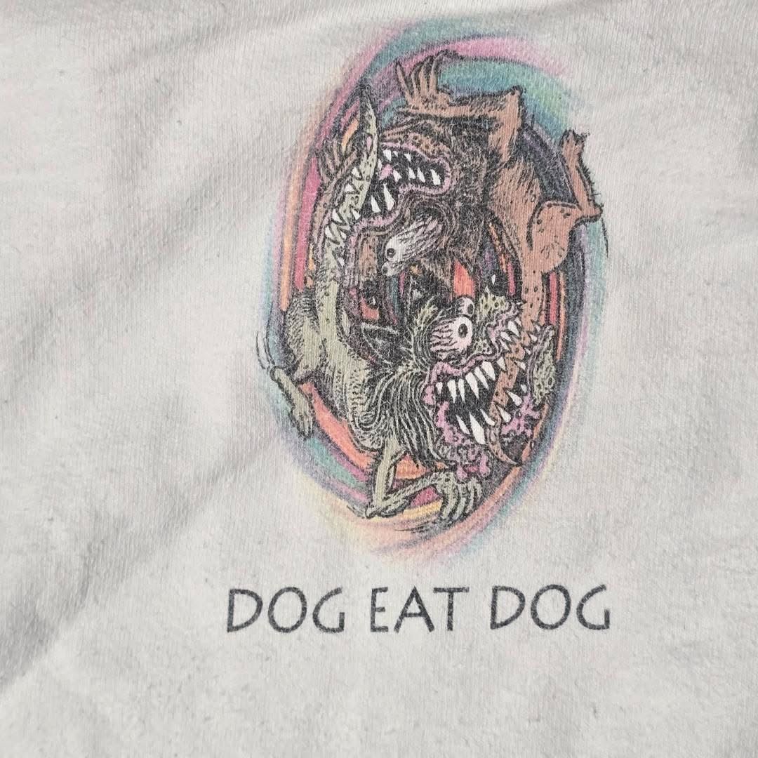 Other dog eats dog burnt crispies parody 90s vintage Size US XL / EU 56 / 4 - 2 Thumbnail