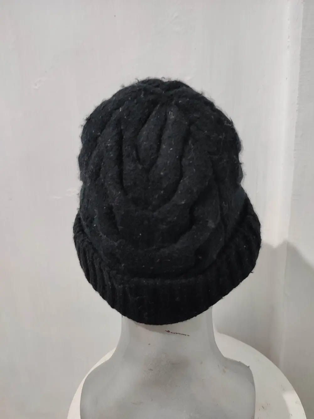 Y's × Yohji Yamamoto Y's Yohji Yamamoto cable Knitted Wool Beanie hats Size ONE SIZE - 5 Thumbnail