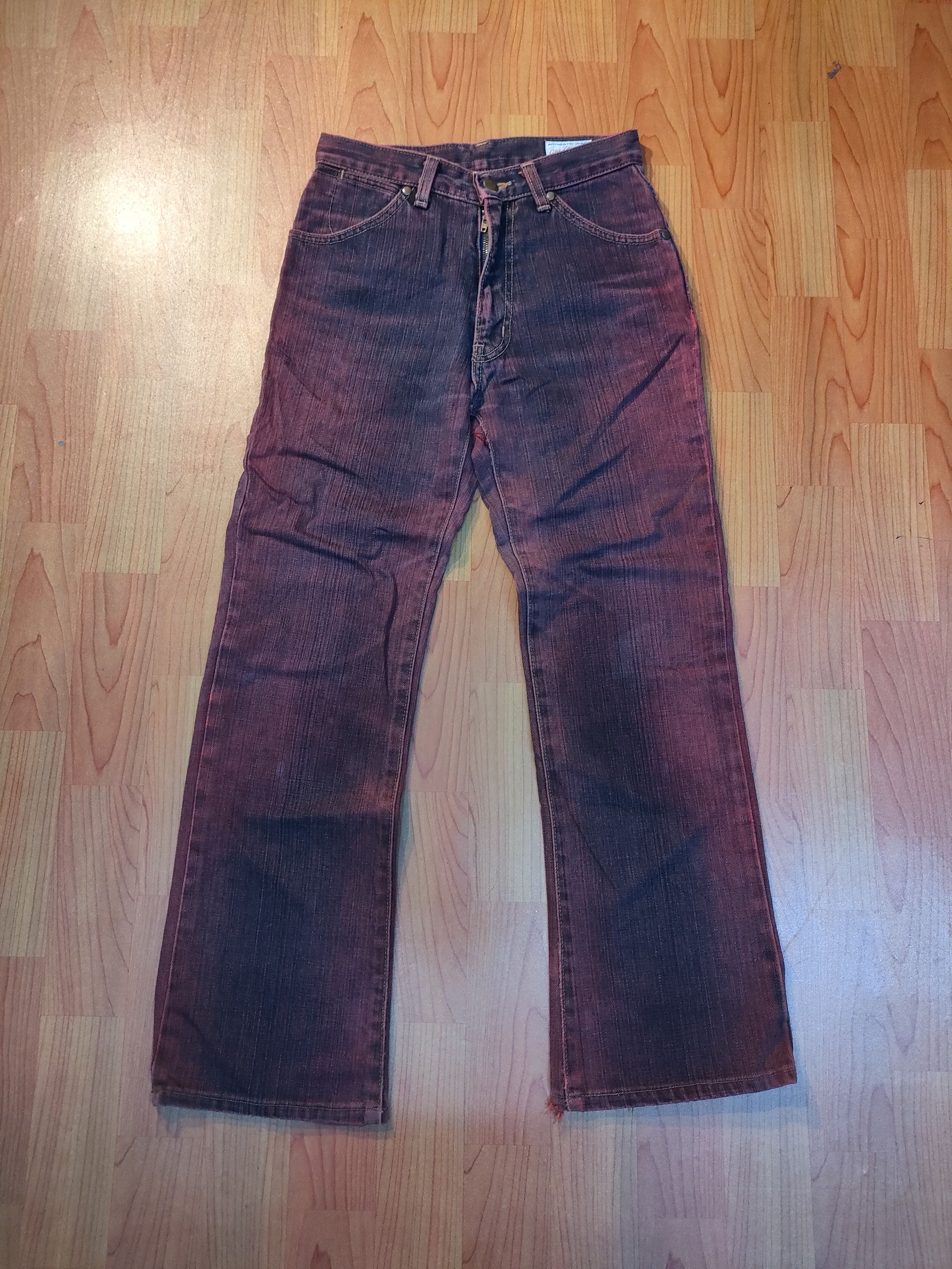 If Six Was Nine × Wrangler Wrangler Lady Flare Jeans Size 27" / US 4 / IT 40 - 1 Thumbnail