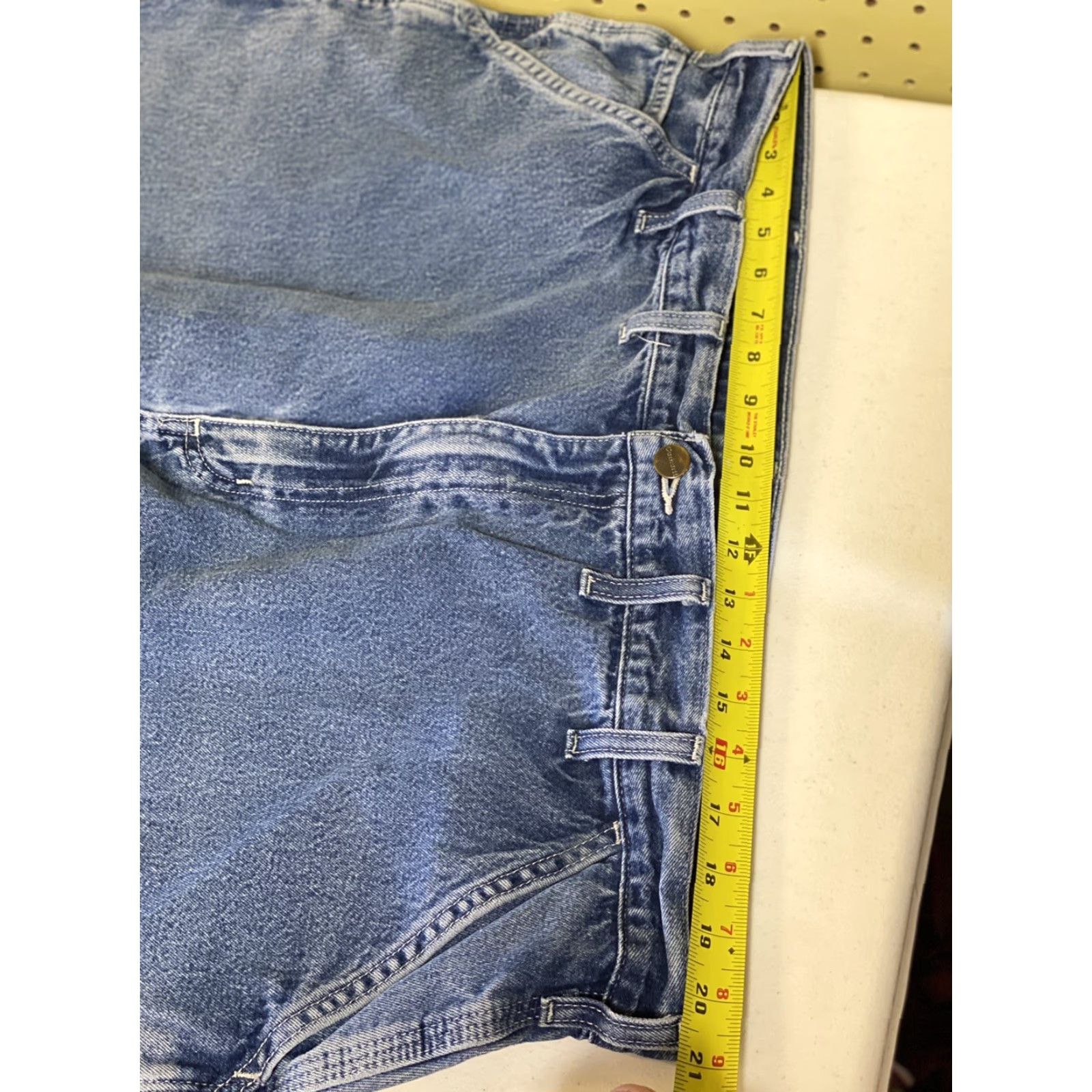 Carhartt VINTAGE Carhartt Jeans 42X32 Men’s Relaxed Fit Denim Blue Workwear B160DST Regular 100% Cotton Size US 42 / EU 58 - 6 Thumbnail