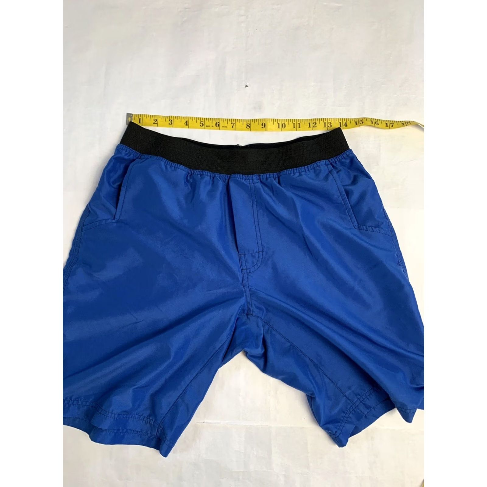 Prana PrAna Shorts Mens M Blue Board Short Surf Beach Casual Swim Outdoor Performance Size US 31 - 7 Thumbnail