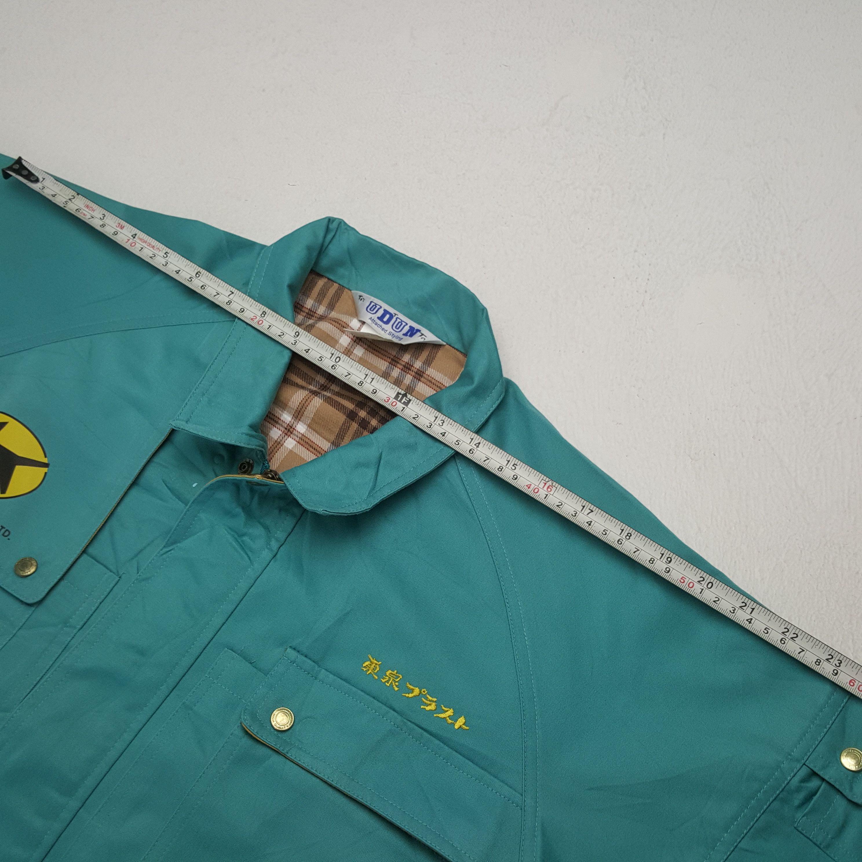Vintage YAMOTO TRANSPORT Japanese Workwear Custom Jacket C287N2 Size US L / EU 52-54 / 3 - 8 Thumbnail