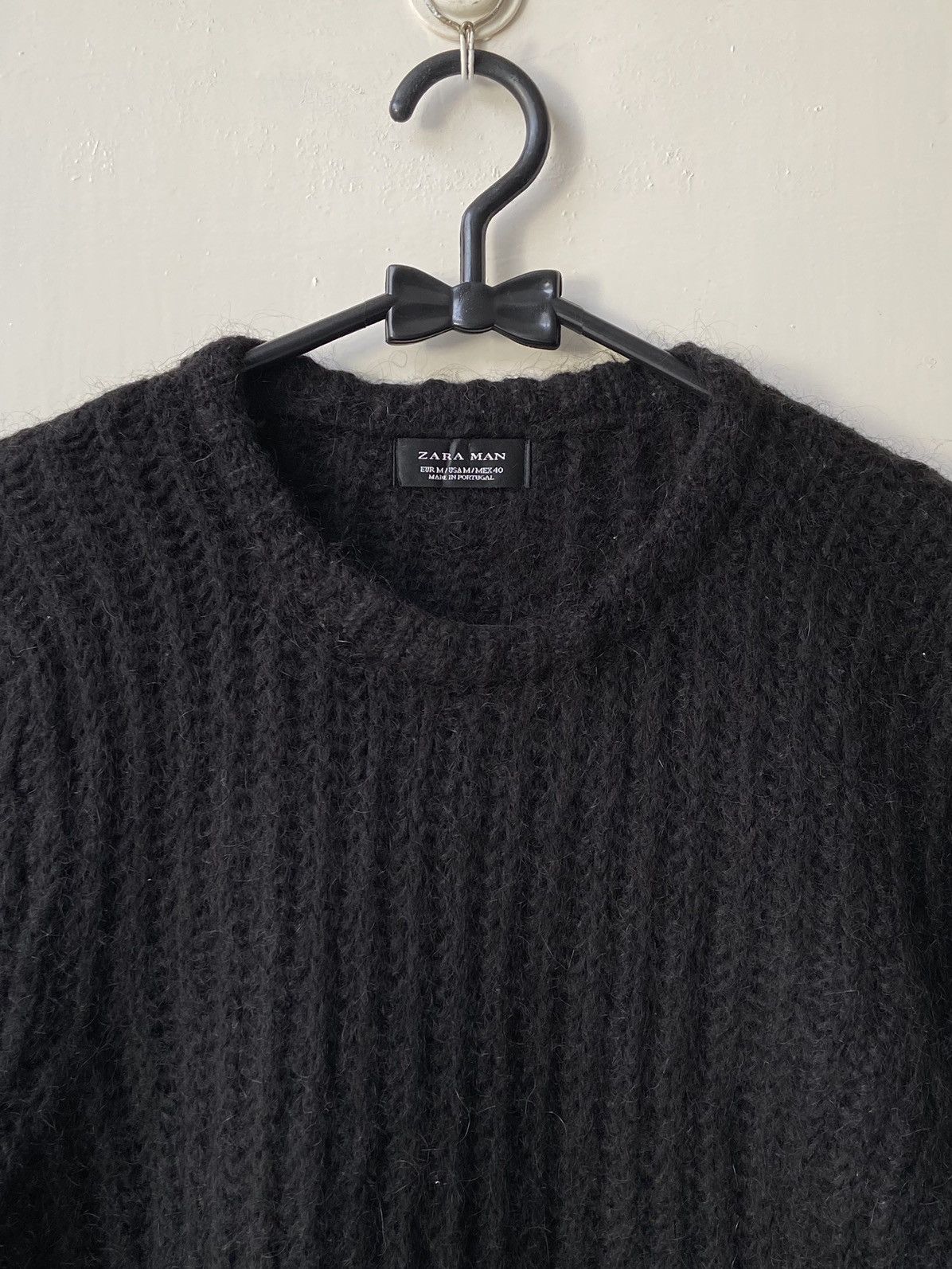Zara ZARA MAN Black Knit Sweater Size US S / EU 44-46 / 1 - 4 Thumbnail