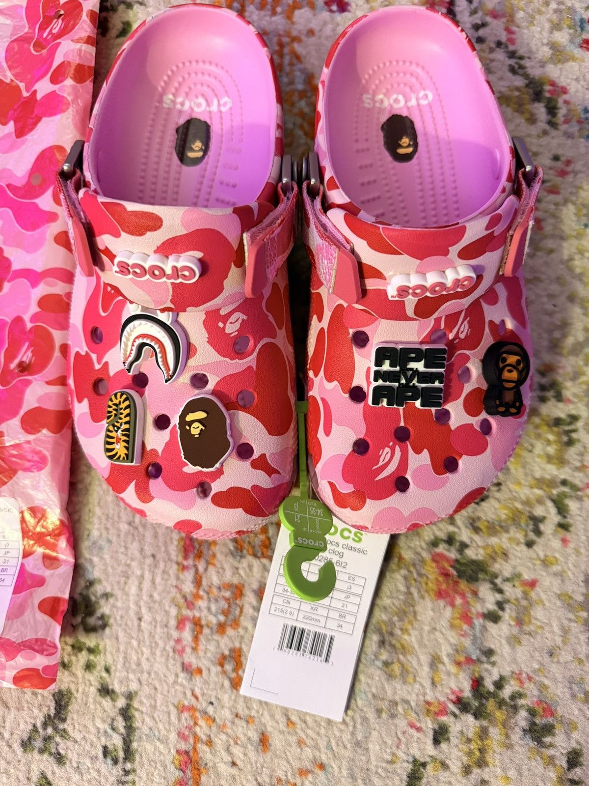 Bape × Crocs BAPE X CROCS CLASSIC CLOG Size US 6 / IT 36 - 7 Thumbnail