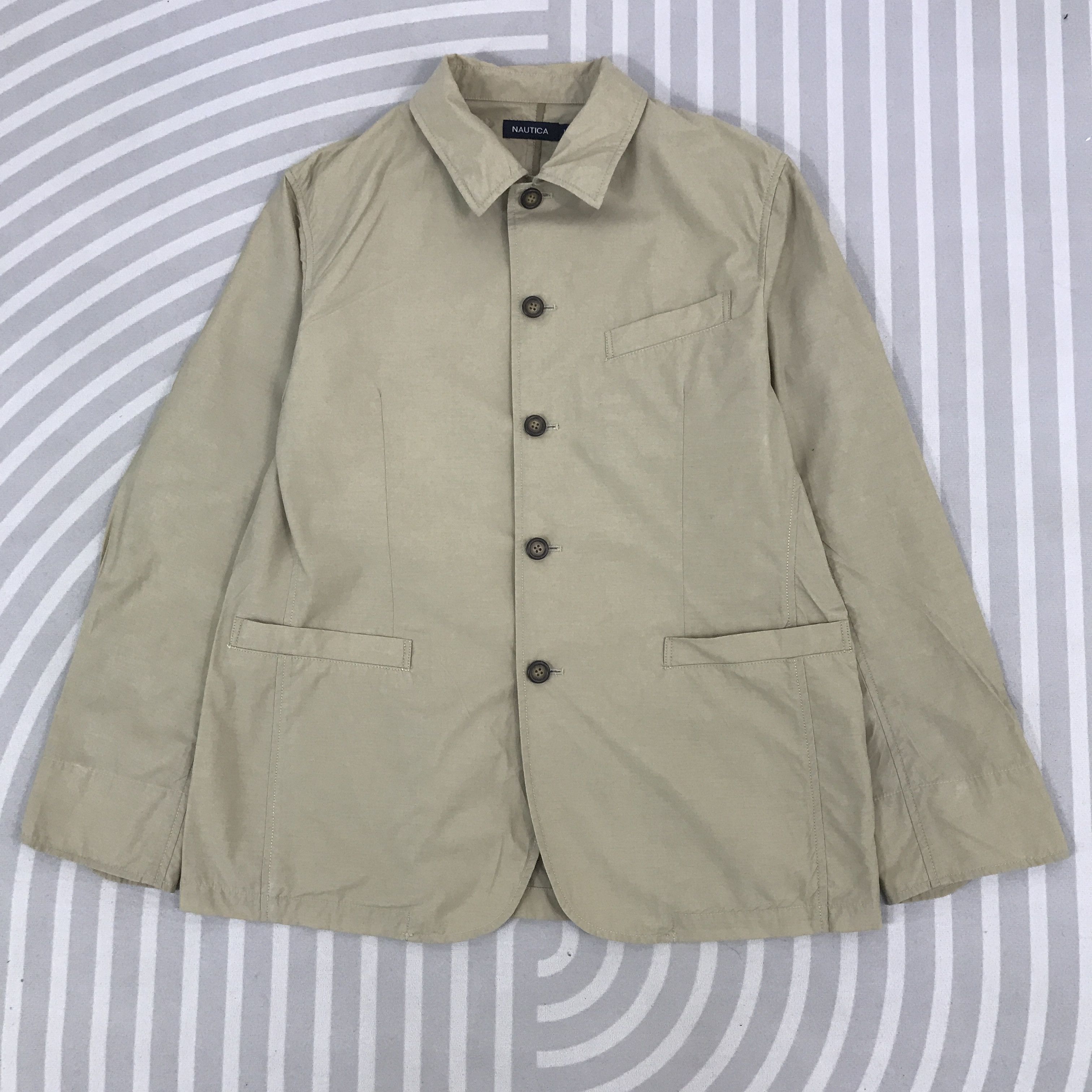 Nautica × Vintage Vintage Nautica Button Jacket Size US L / EU 52-54 / 3 - 1 Thumbnail