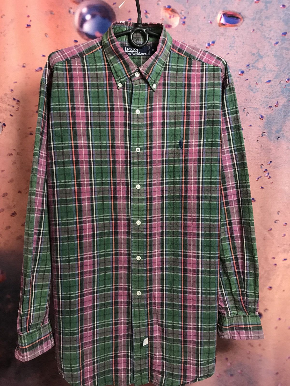 Polo Ralph Lauren Vintage Polo Ralph Lauren luxury flannel shirt Size US M / EU 48-50 / 2 - 2 Thumbnail