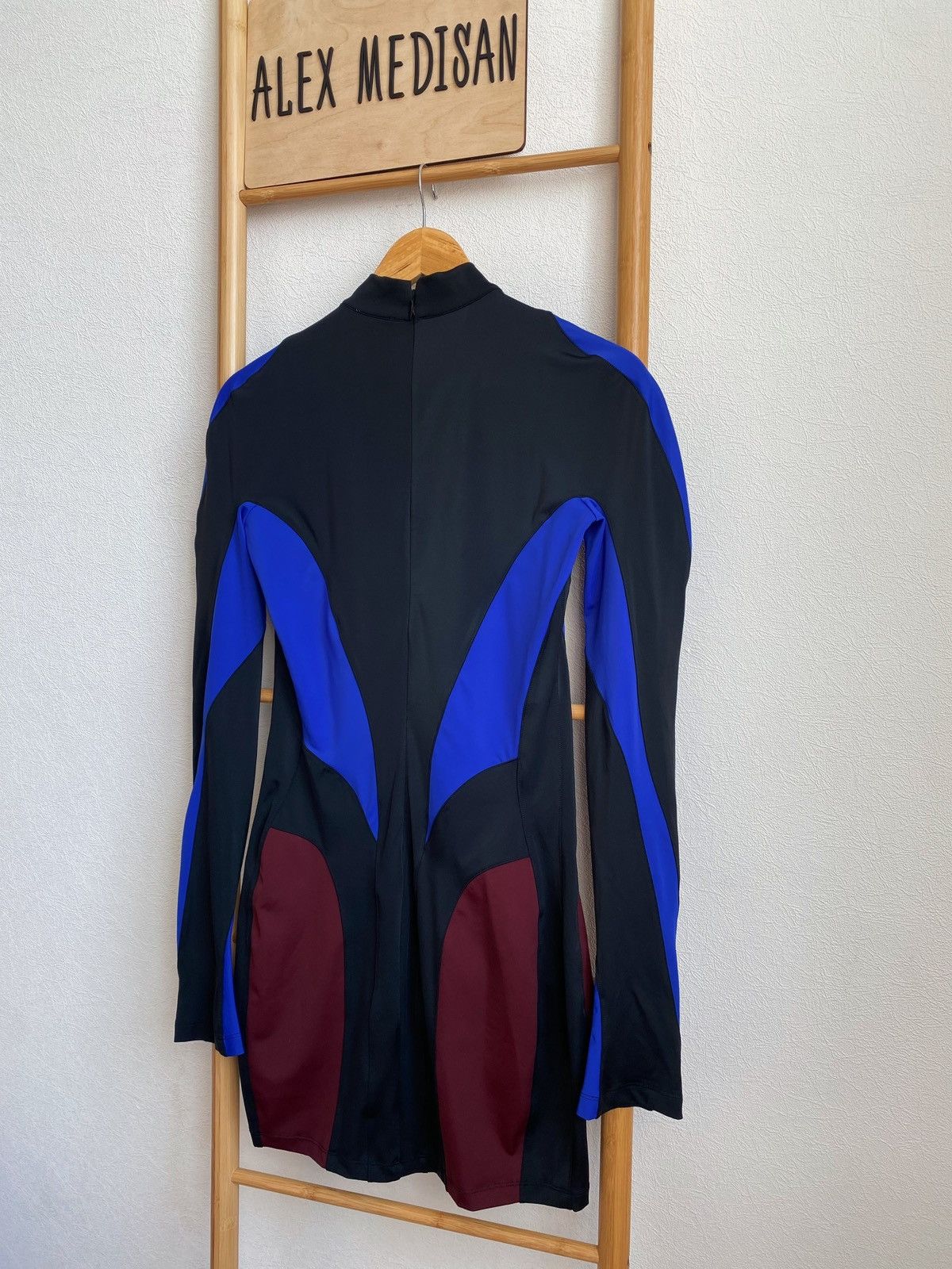 Mugler Mugler x H&M Spiral Paneled Mini Dress Size M / US 6-8 / IT 42-44 - 23 Thumbnail