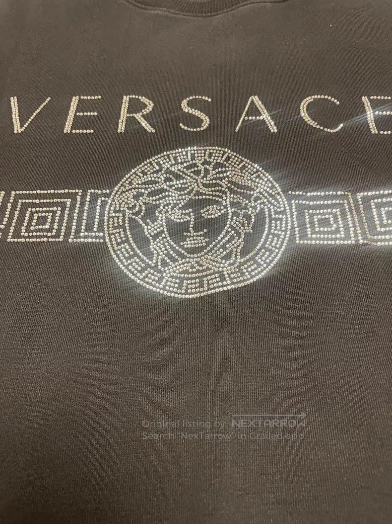 Versace Versace logo diamond sweatshirt Size US XL / EU 56 / 4 - 3 Thumbnail