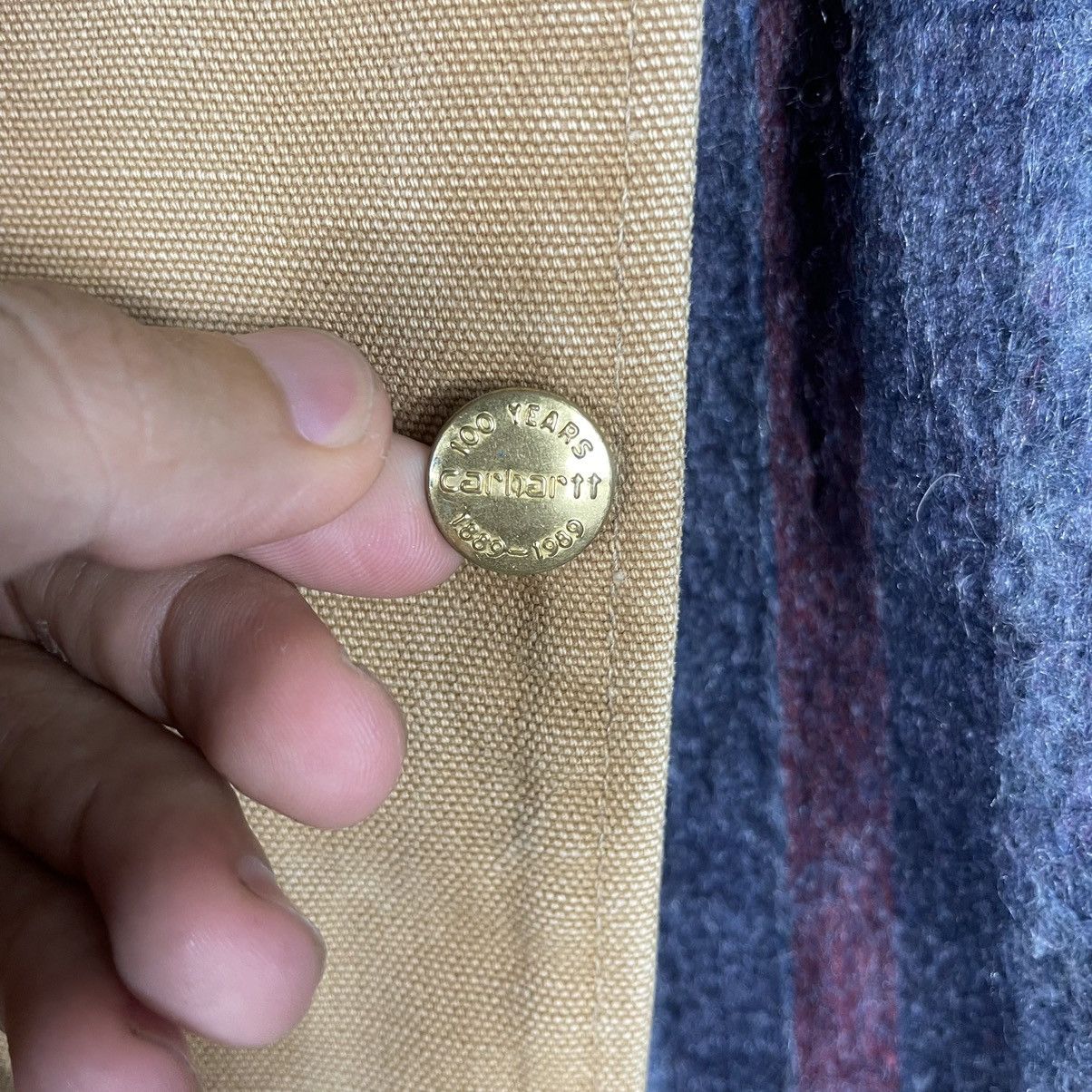Carhartt 💥 CARHARTT 100 ANNIVERSARY BLAKET CHORE JACKET Size US M / EU 48-50 / 2 - 7 Thumbnail