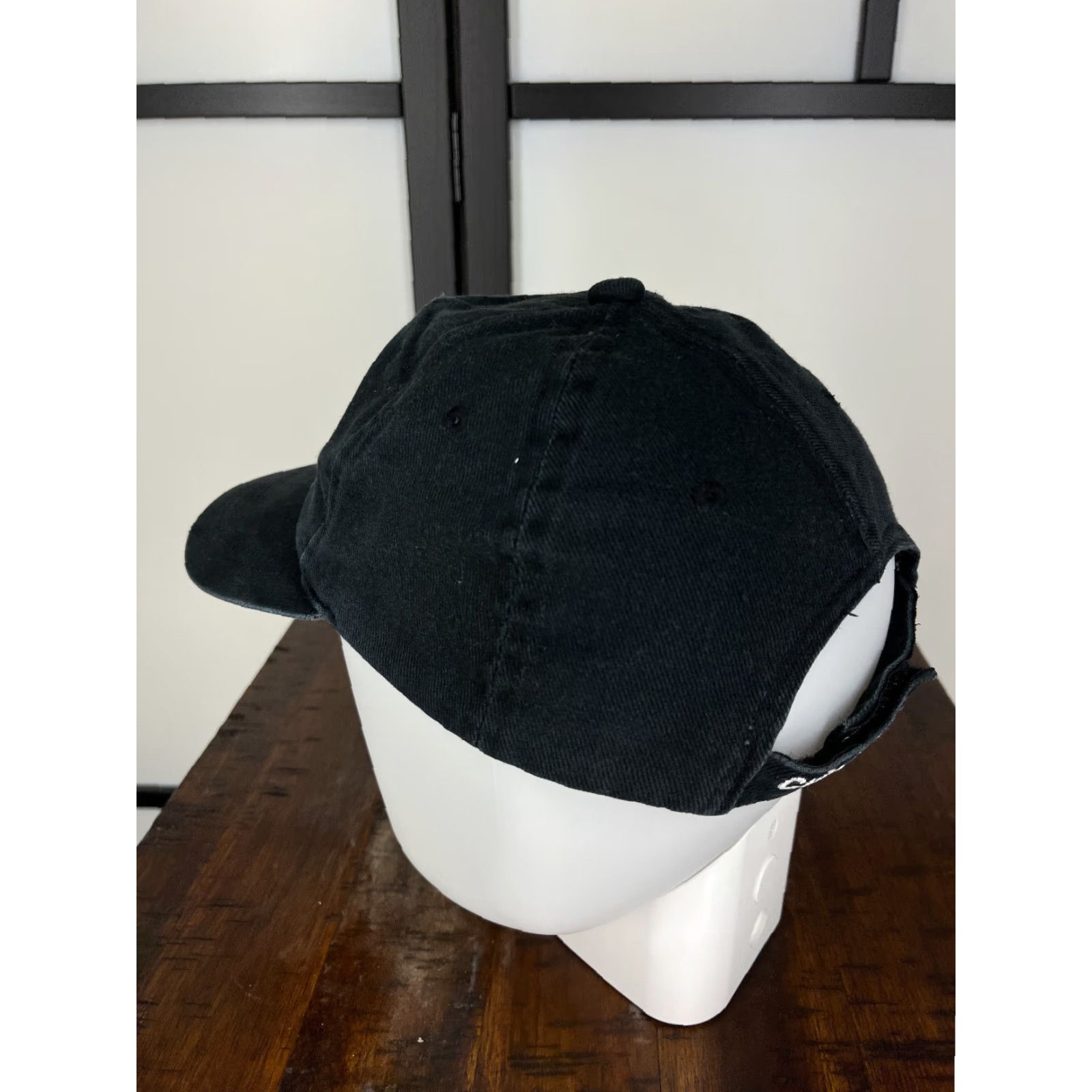 Vintage C.D. Guadalajara Hat Adult One Size Black Cotton Futbol Twill Strap Back Cap Size ONE SIZE - 5 Thumbnail