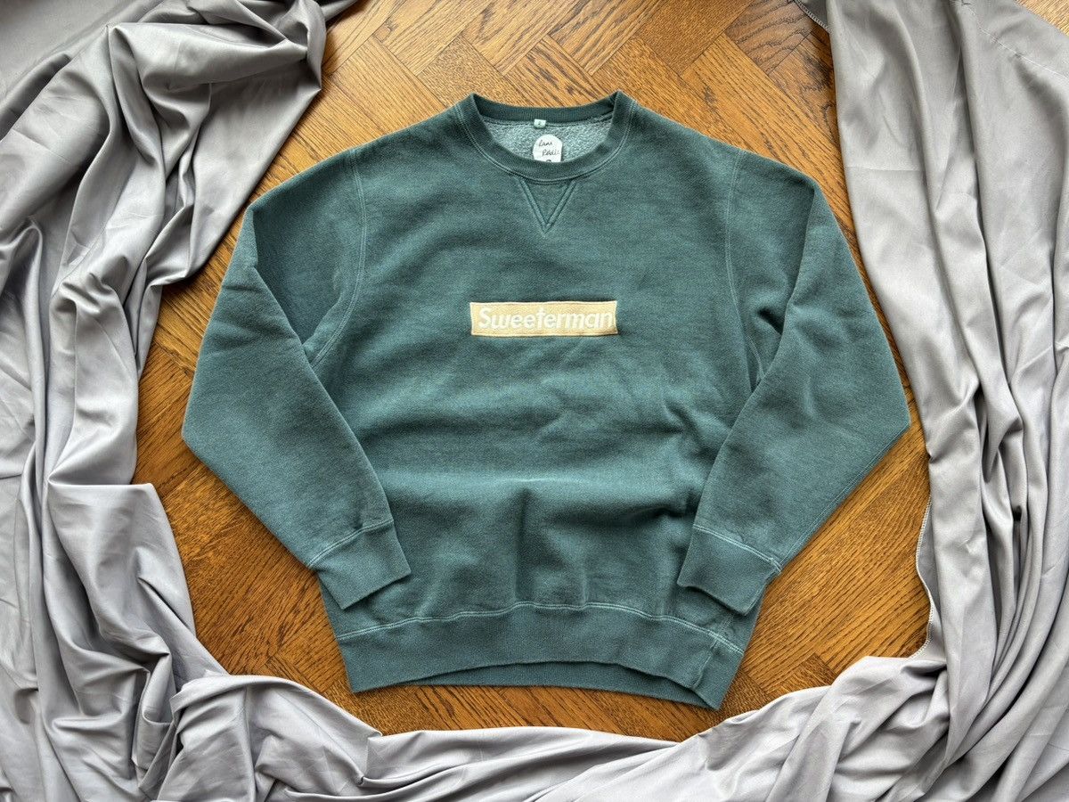 Band Tees × Rap Tees Ramriddlz Sweeterman Boxlogo Crewneck Pullover Overdyed Fade Size US S / EU 44-46 / 1 - 7 Thumbnail