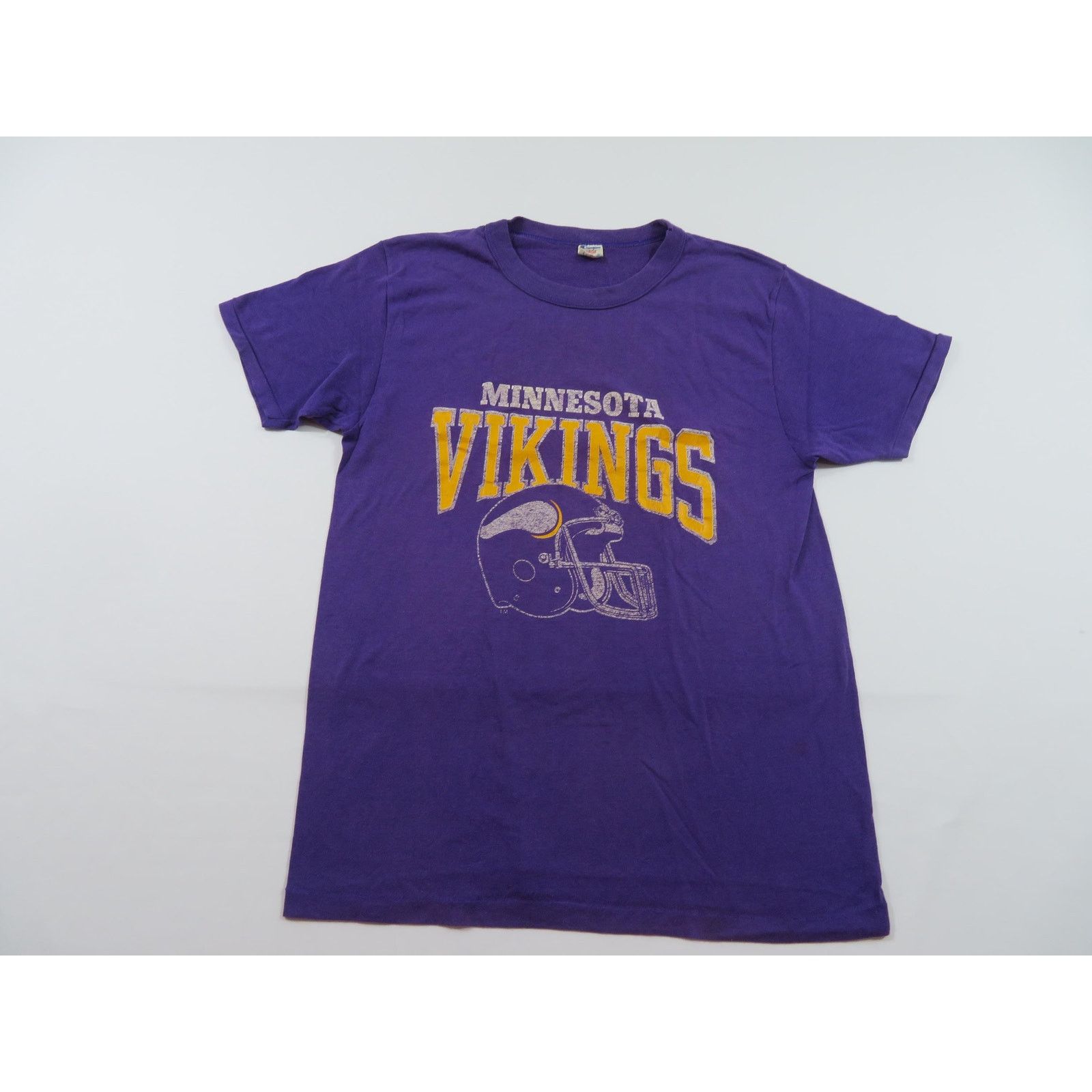 Champion Minnesota Vikings Champion T-shirt Purple Sz M 1980s Size US M / EU 48-50 / 2 - 1 Thumbnail