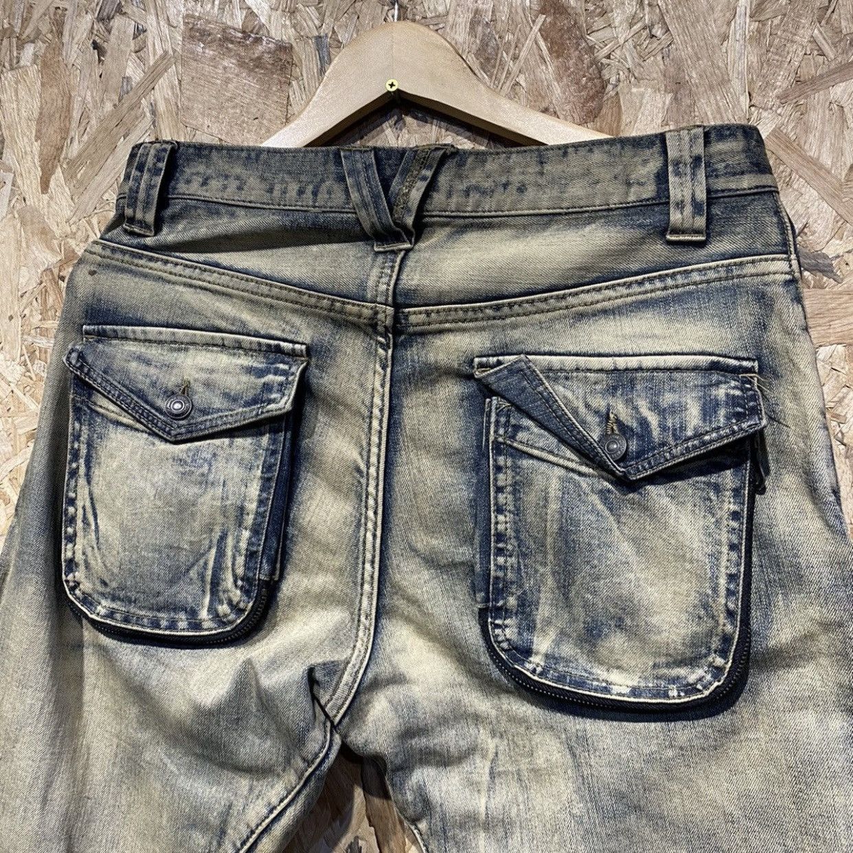 Beauty Beast × Japanese Brand × PPFM PPFM Curve Denim Jeans Pants Size US 32 / EU 48 - 10 Thumbnail