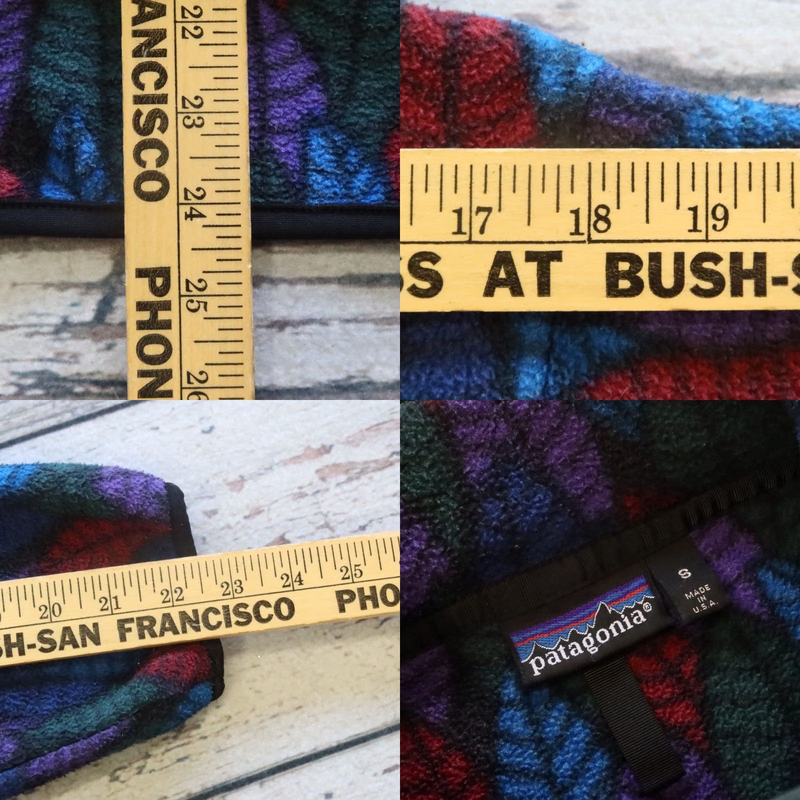 Patagonia VINTAGE Patagonia Synchilla Fleece Pullover Jacket Men XS Blue USA 90s Style Size US S / EU 44-46 / 1 - 8 Thumbnail