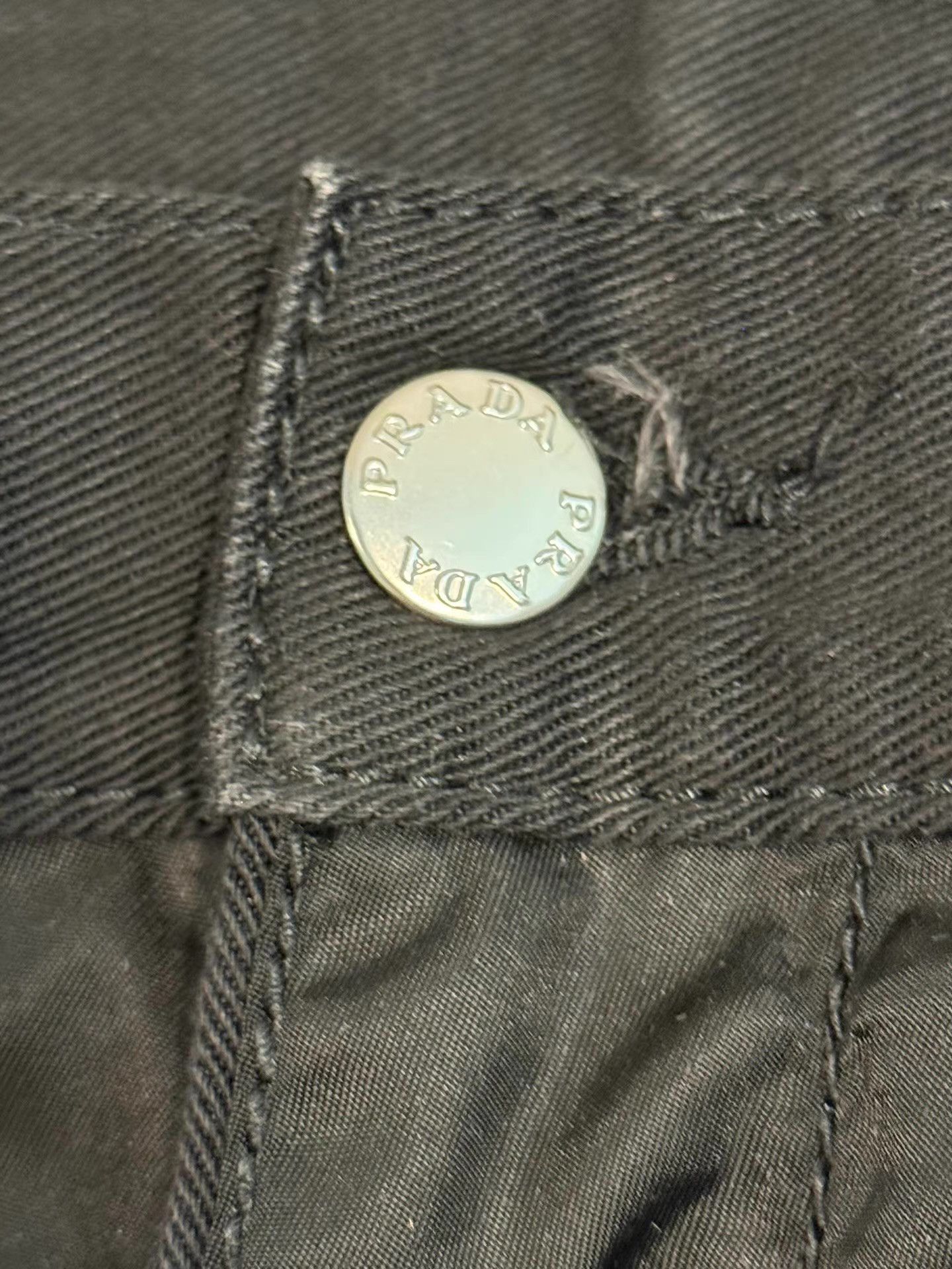 Prada Prada nylon and denim spliced jeans Ｑ20 Size US 34 / EU 50 - 5 Thumbnail