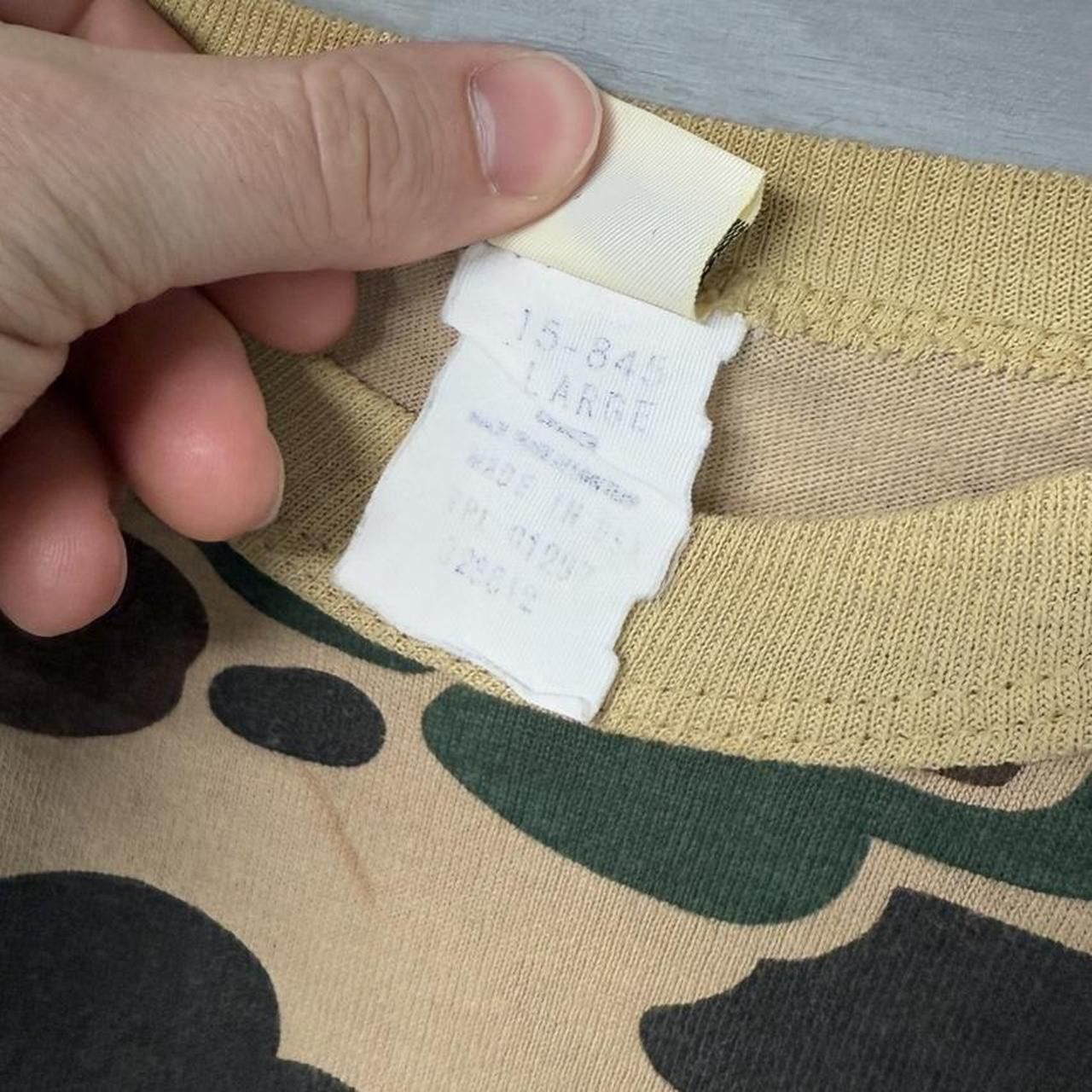 Vintage Vintage Duxbak Duck Camo Frocket Long Sleeve Shirt Large Size US L / EU 52-54 / 3 - 4 Thumbnail