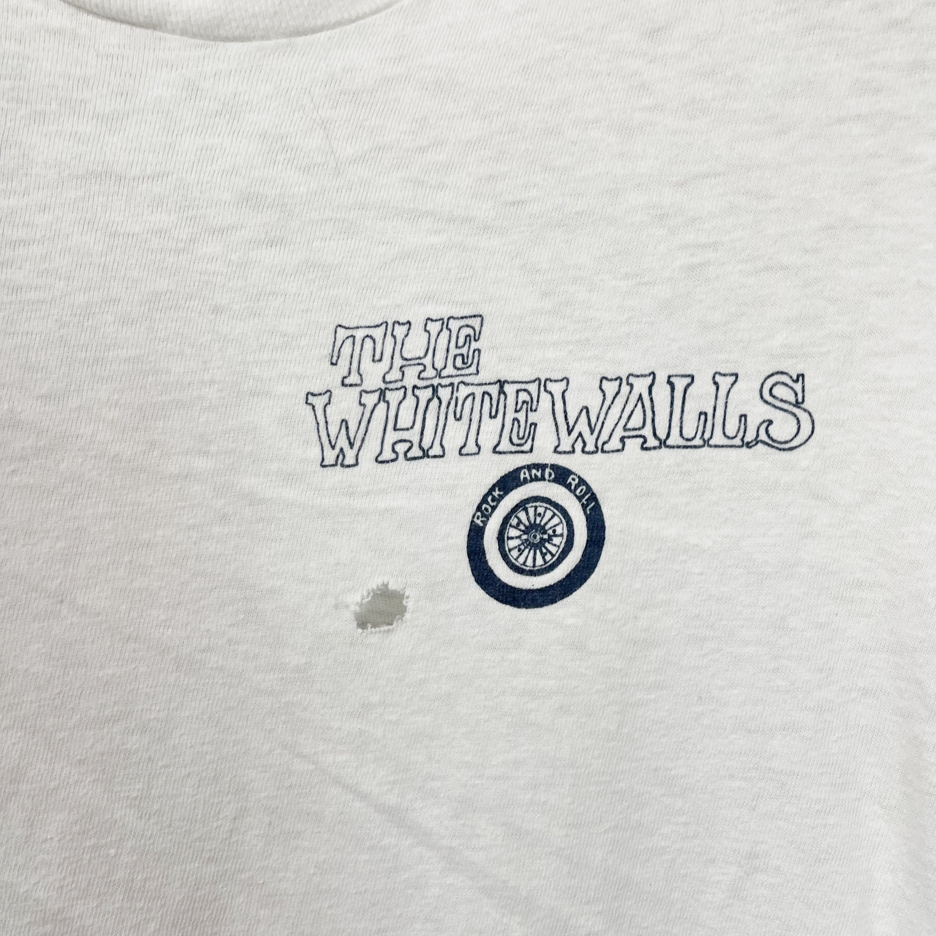 Vintage Vintage 1984 The Whitewalls T-Shirt Size US S / EU 44-46 / 1 - 7 Thumbnail