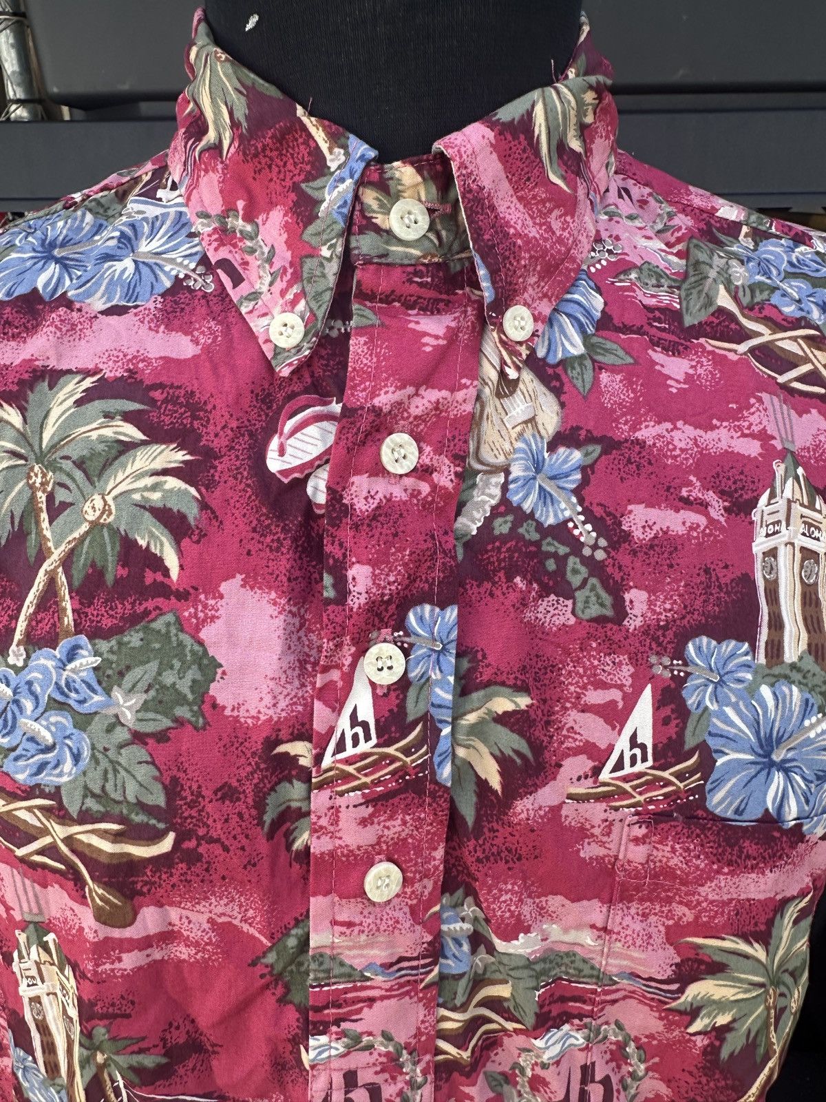 Reyn Spooner Rare Reyn Spooner Bank Of Hawaii Hawaiian Shirt Men's M Size US M / EU 48-50 / 2 - 3 Thumbnail