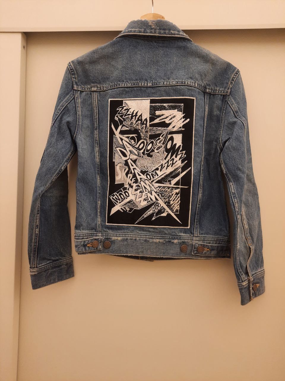 Celine × Hedi Slimane Celine SS19 Christian Marclay Comic Denim